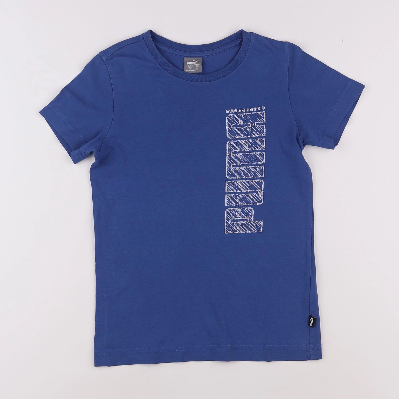 Puma - tee-shirt bleu - 9/10 ans