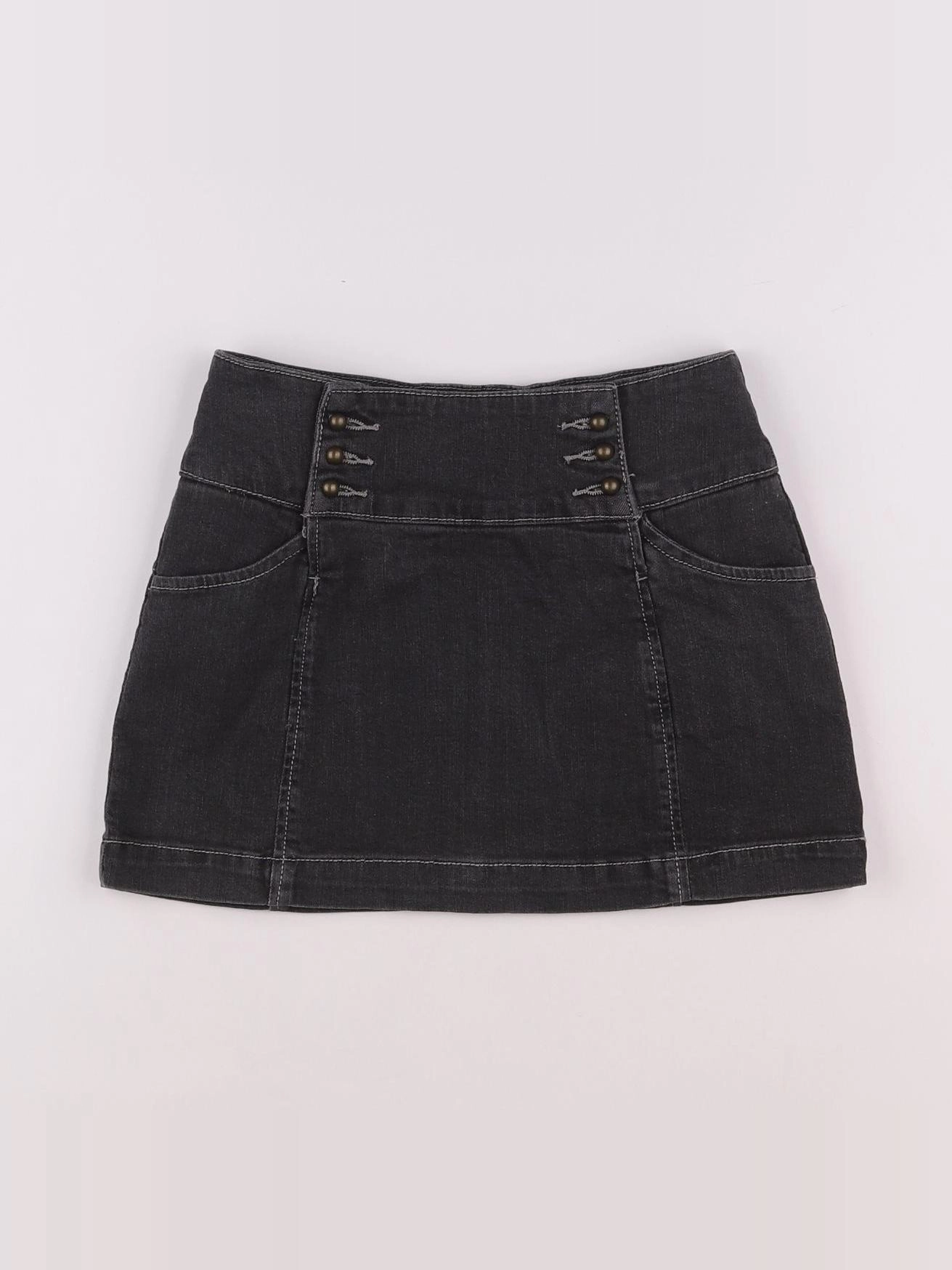 Vertbaudet - jupe gris - 8 ans
