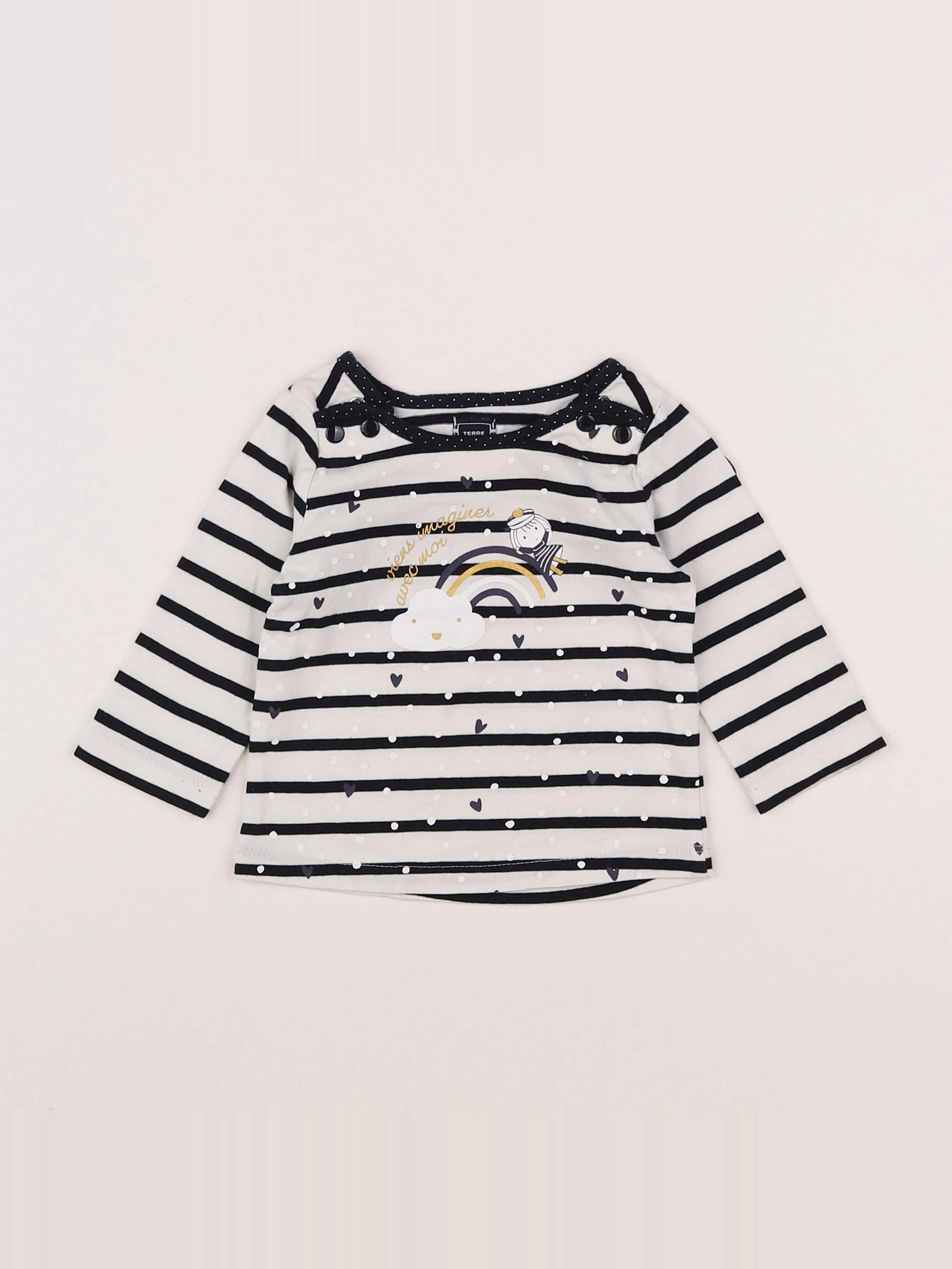 Terre de marins - tee-shirt bleu - 6 mois