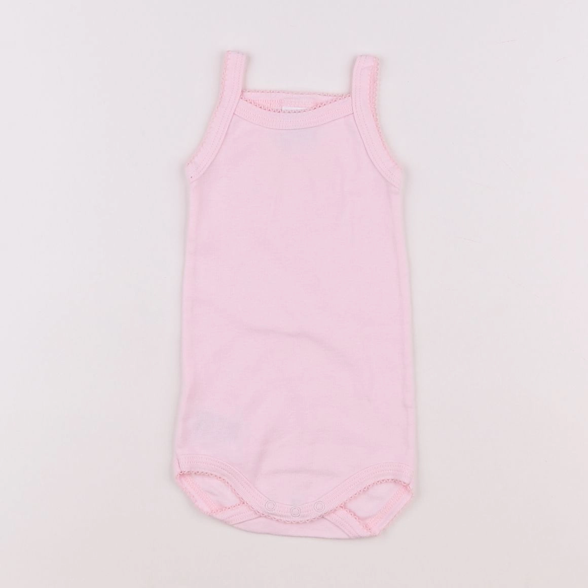 Petit Bateau - body rose - 3 mois