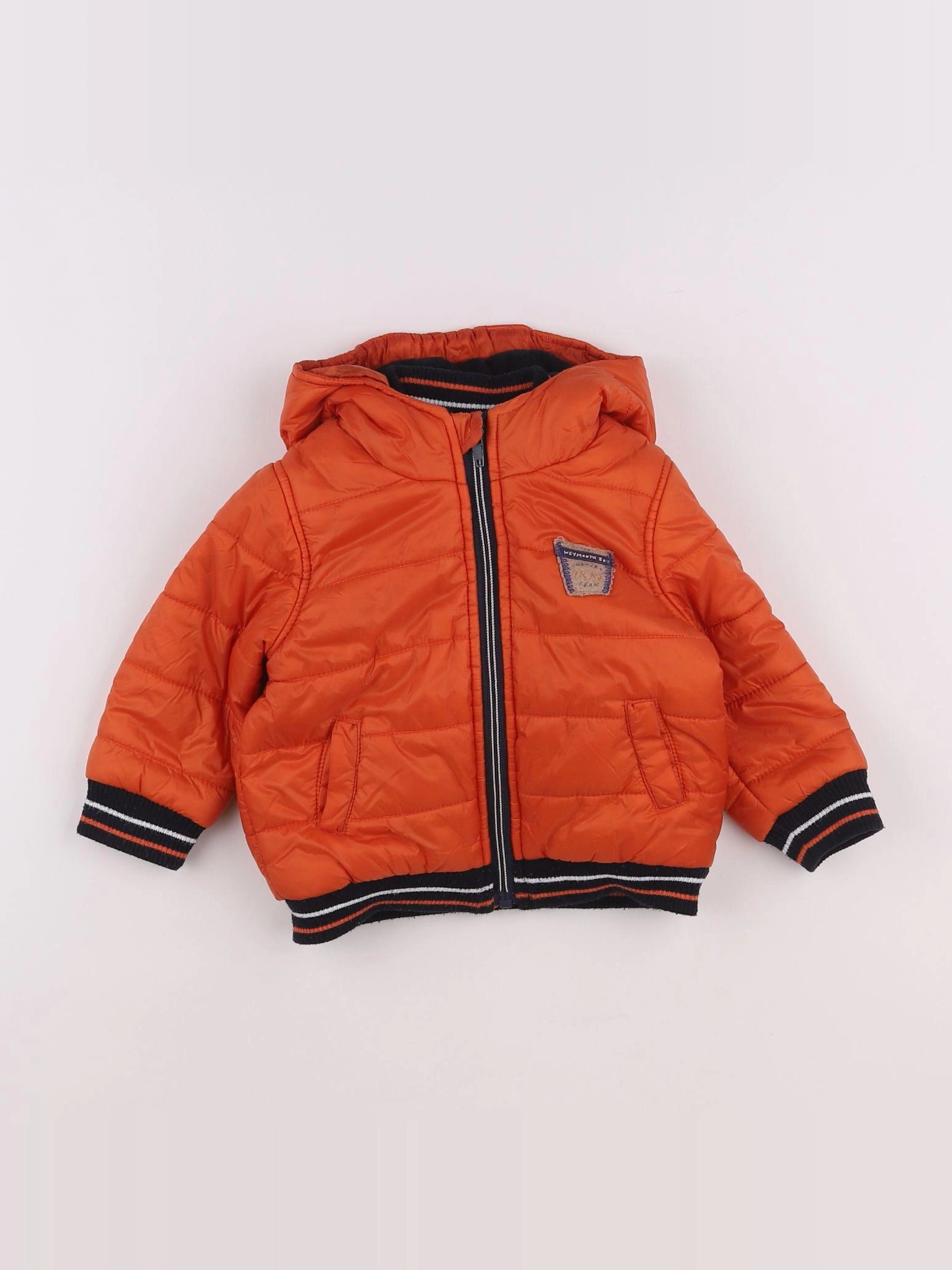 IKKS - doudoune orange - 12 mois