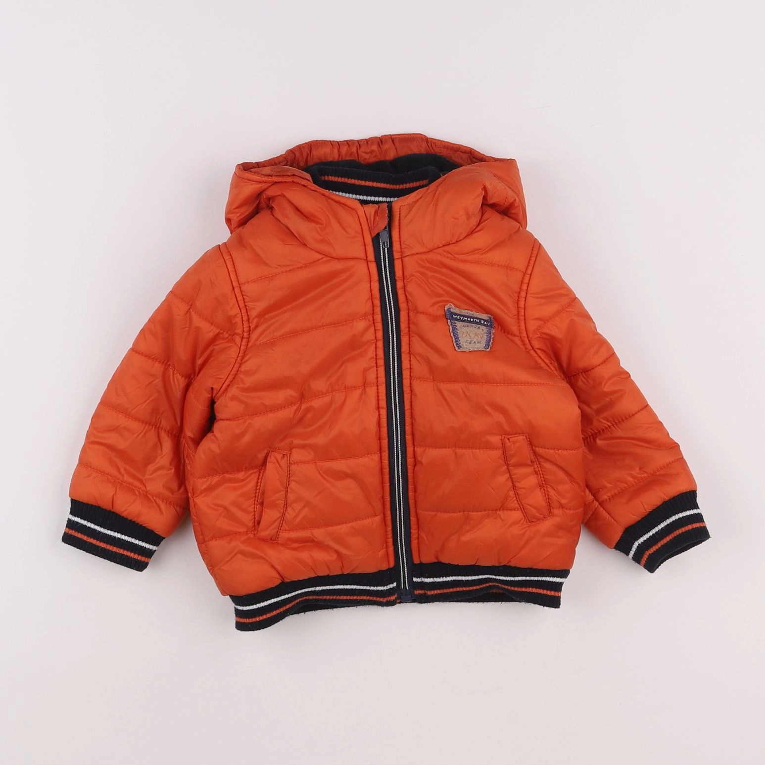 IKKS - doudoune orange - 12 mois
