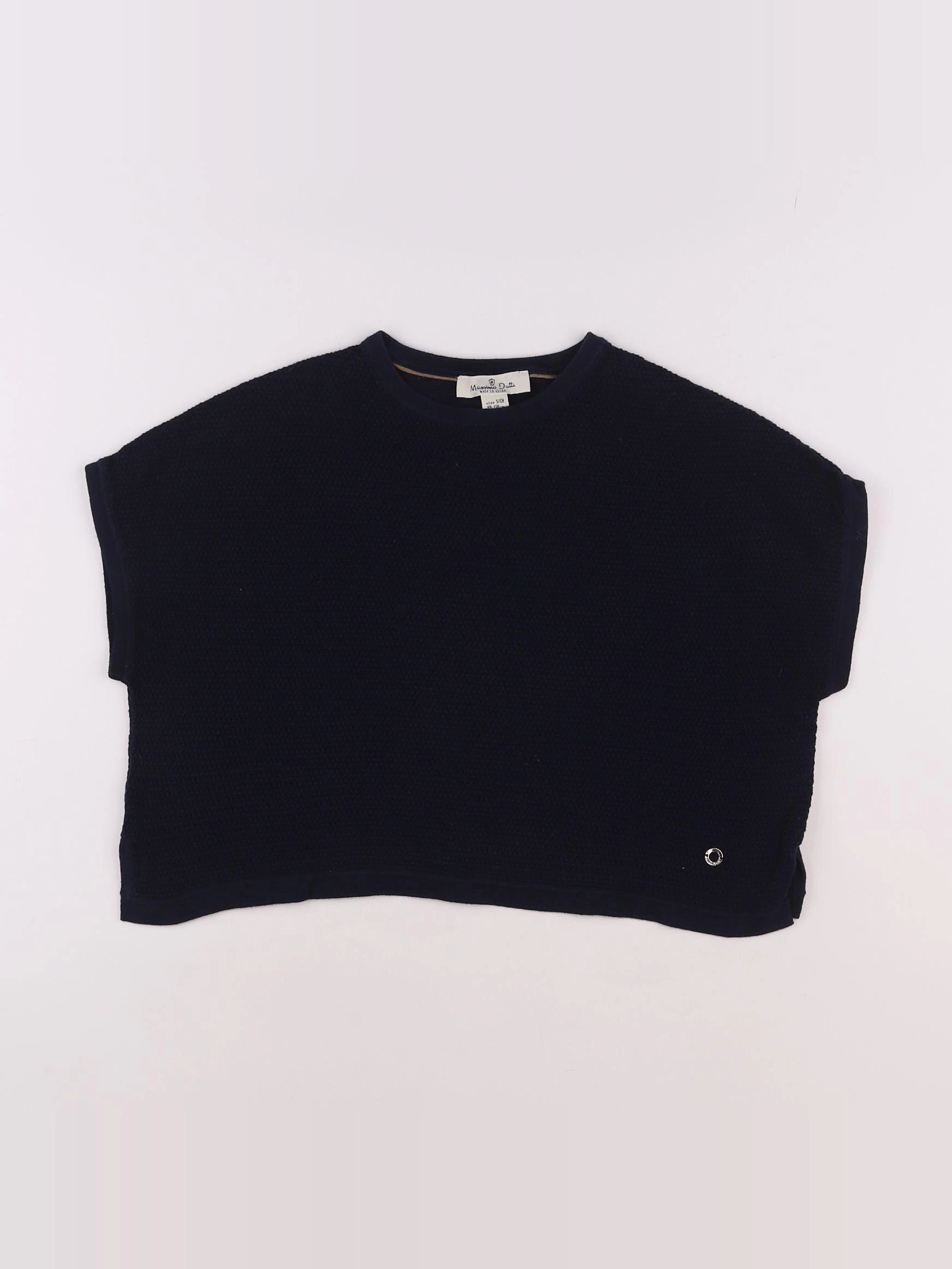 Massimo Dutti - pull bleu - 8 ans