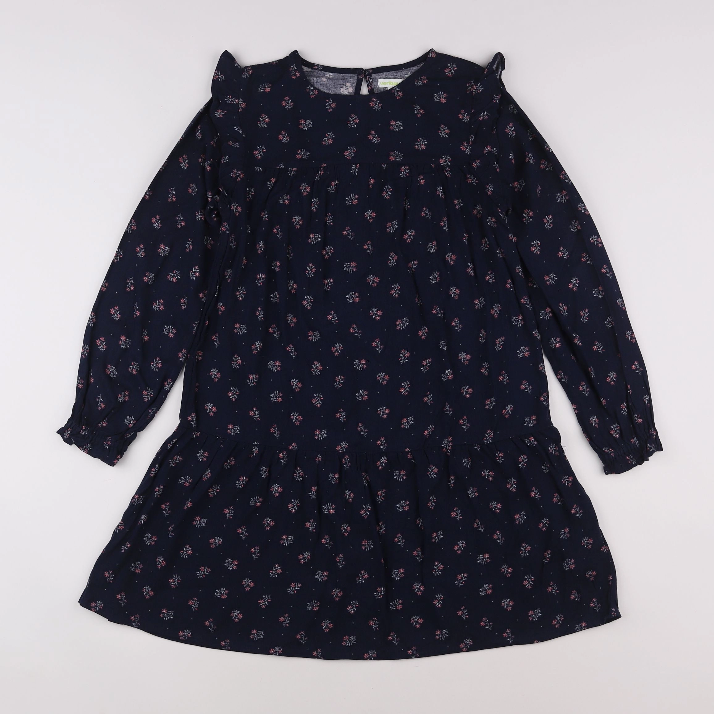 Vertbaudet - robe bleu - 10 ans