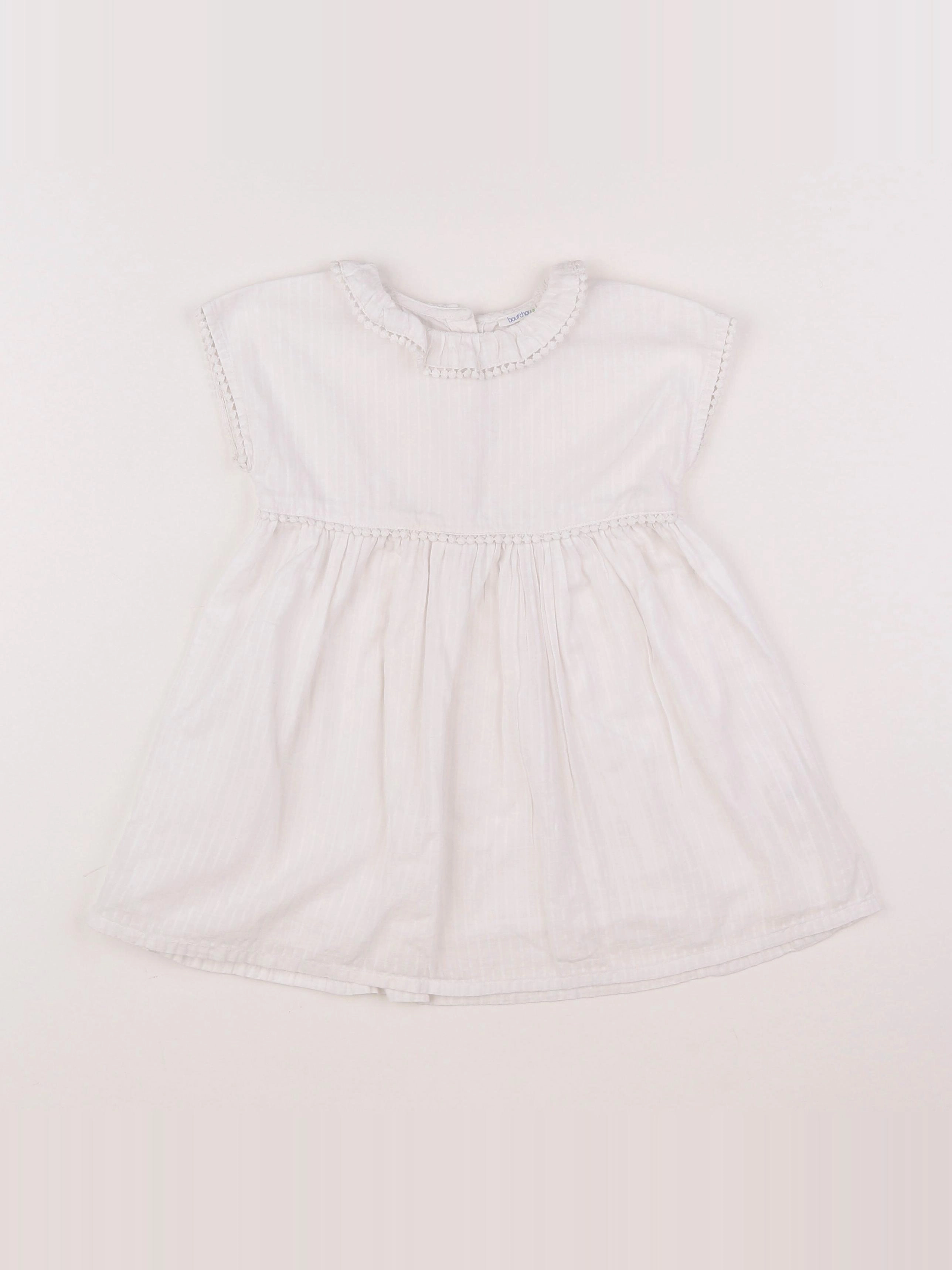 Boutchou - robe blanc - 2 ans
