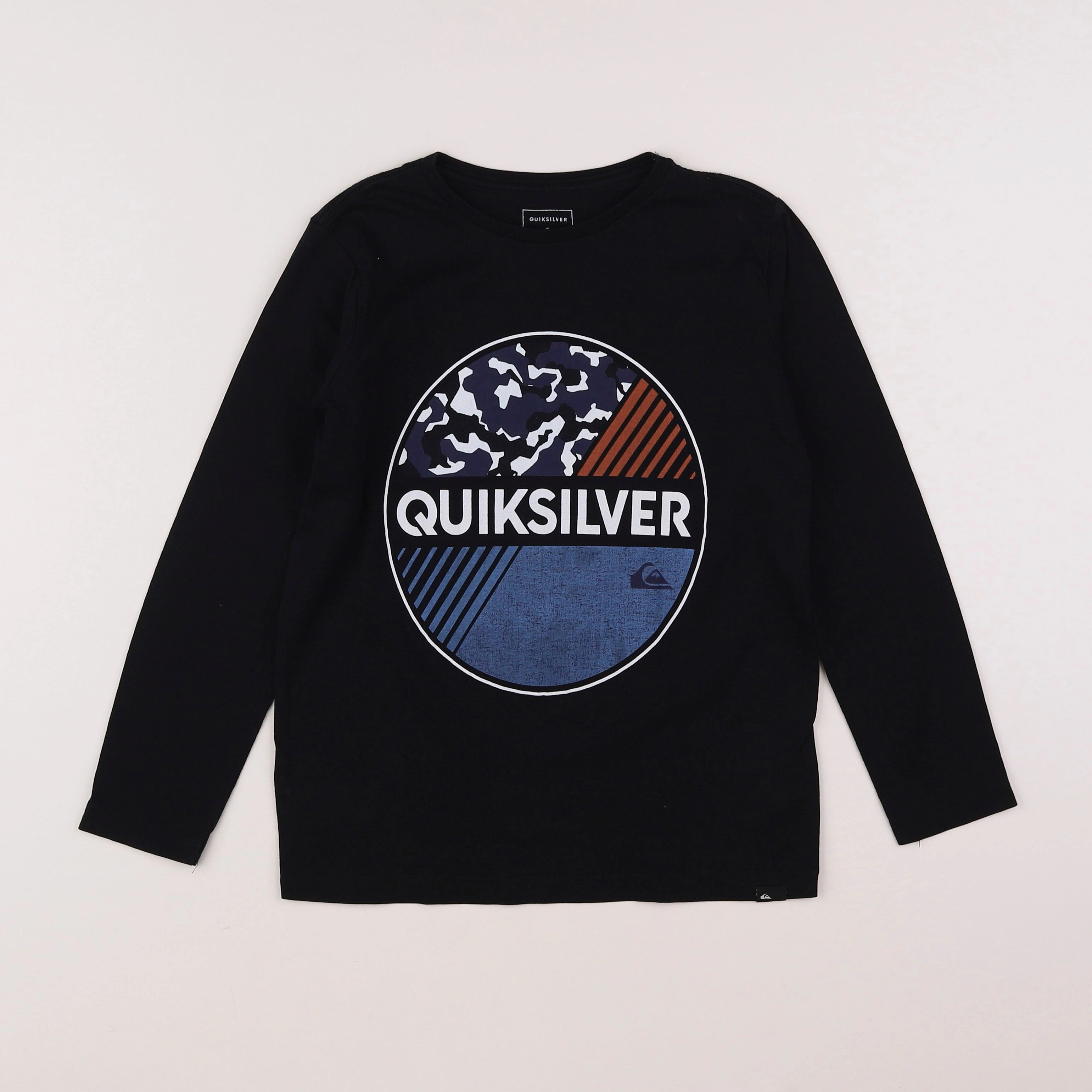 Quiksilver - tee-shirt noir - 8 ans