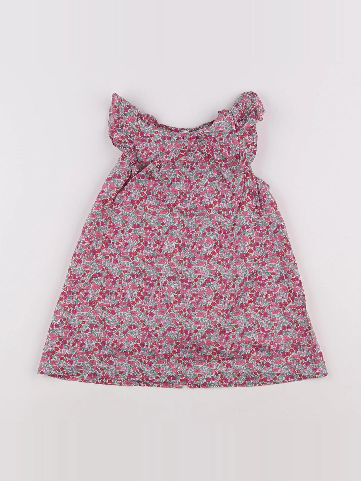 Jacadi - robe liberty multicolore - 18 mois