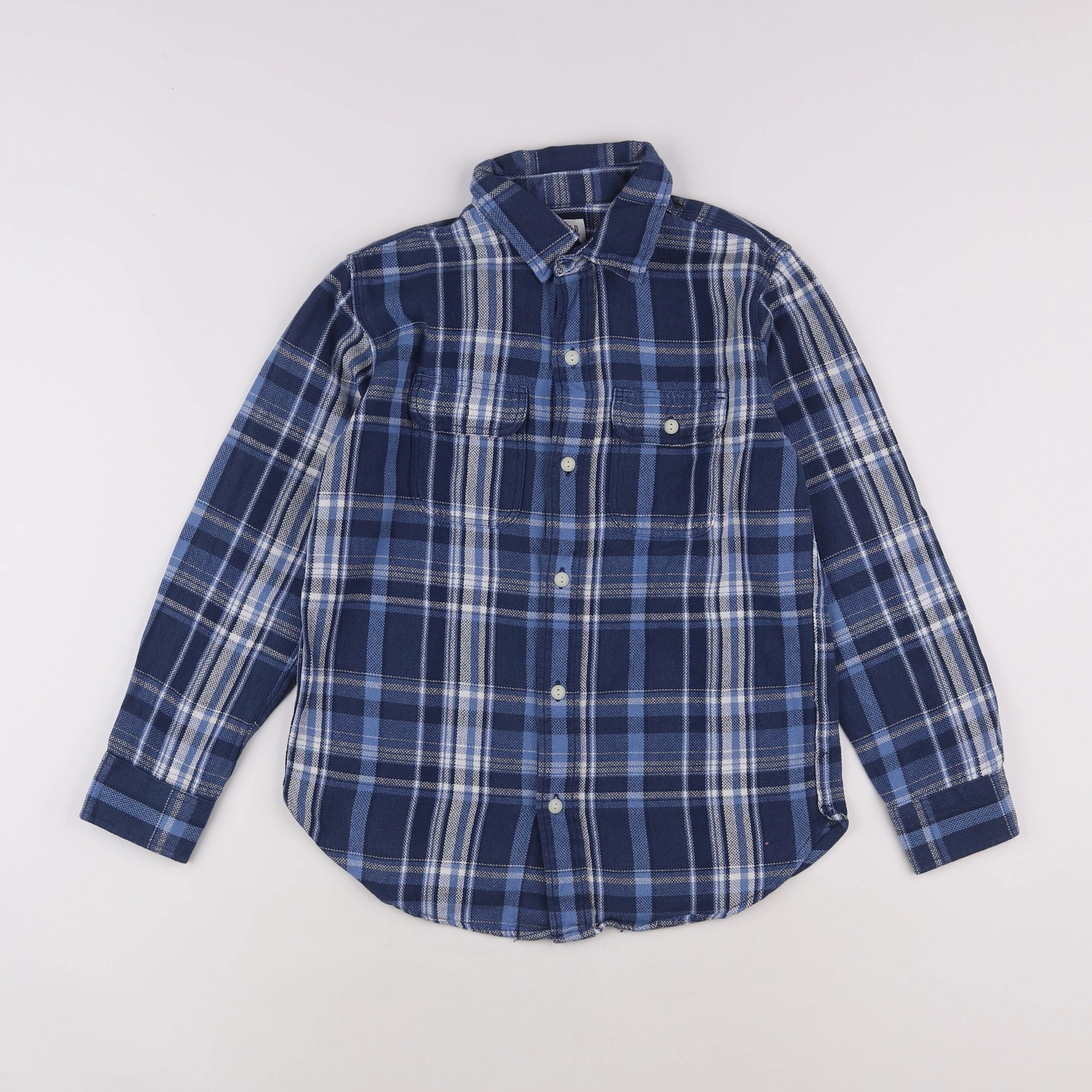 GAP - chemise bleu - 10/11 ans