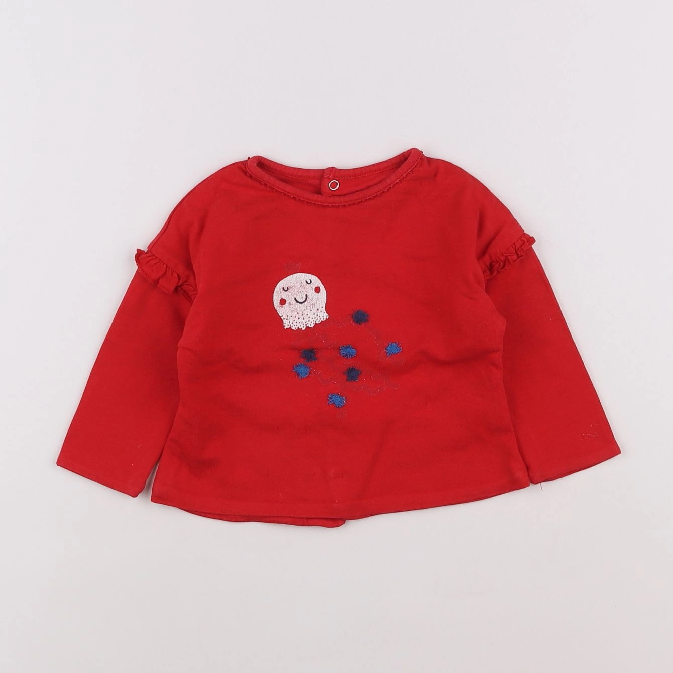 Catimini - tee-shirt rouge - 9 mois