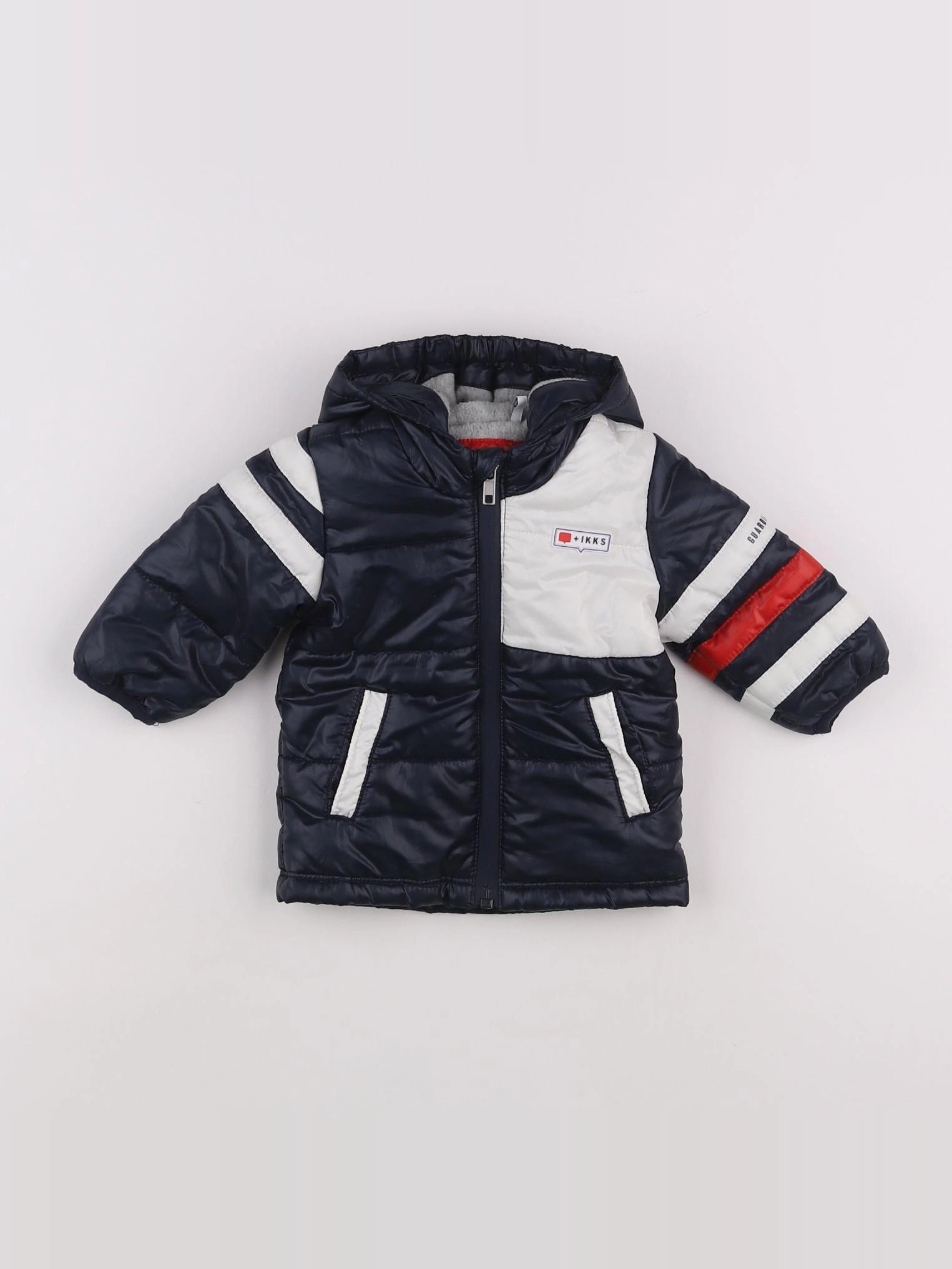 IKKS - doudoune bleu - 3 mois
