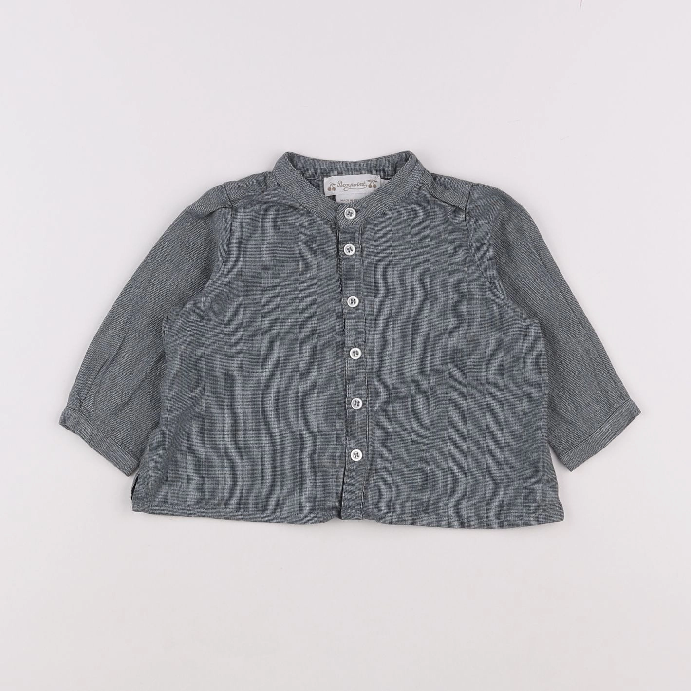 Bonpoint - chemise gris - 6 mois