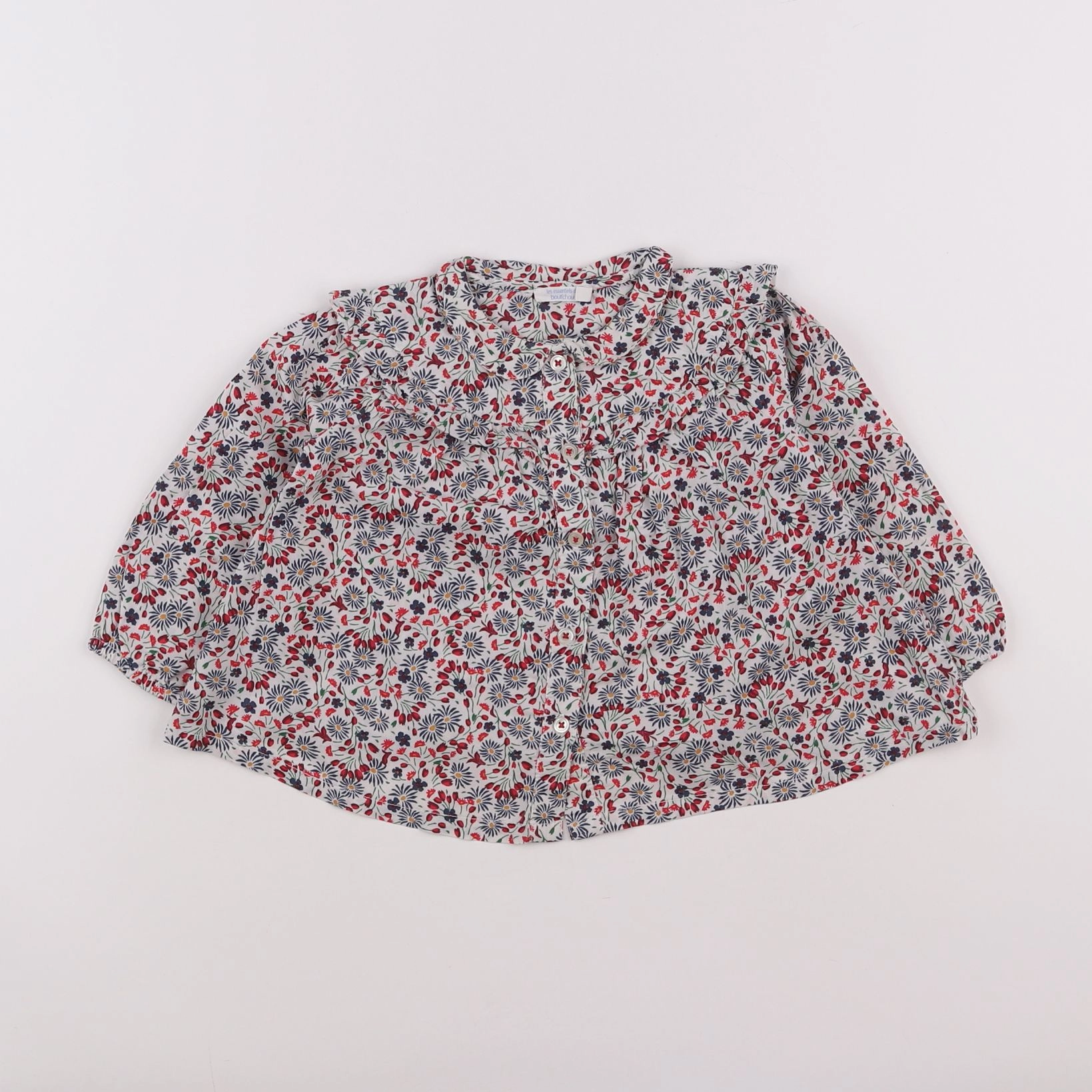 Boutchou - chemise multicolore - 12 mois