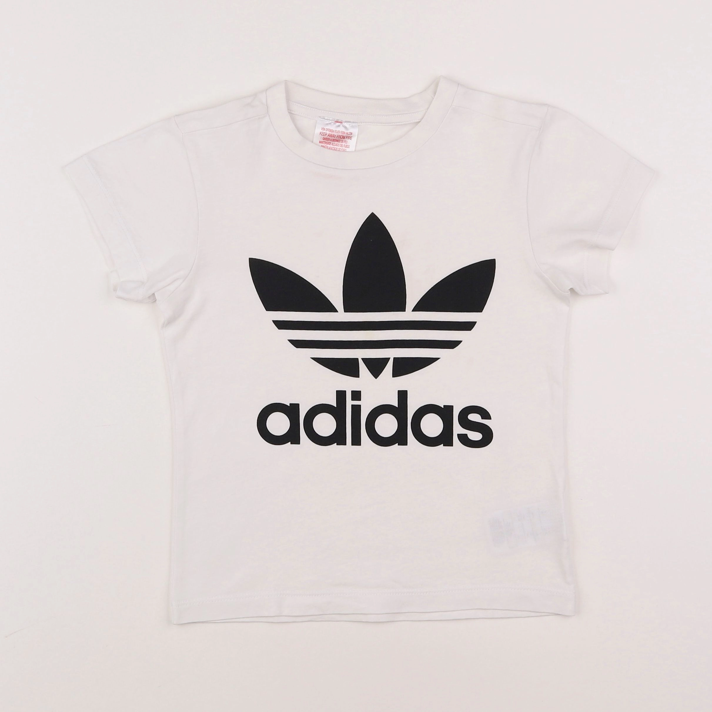 Adidas - tee-shirt blanc - 4/5 ans