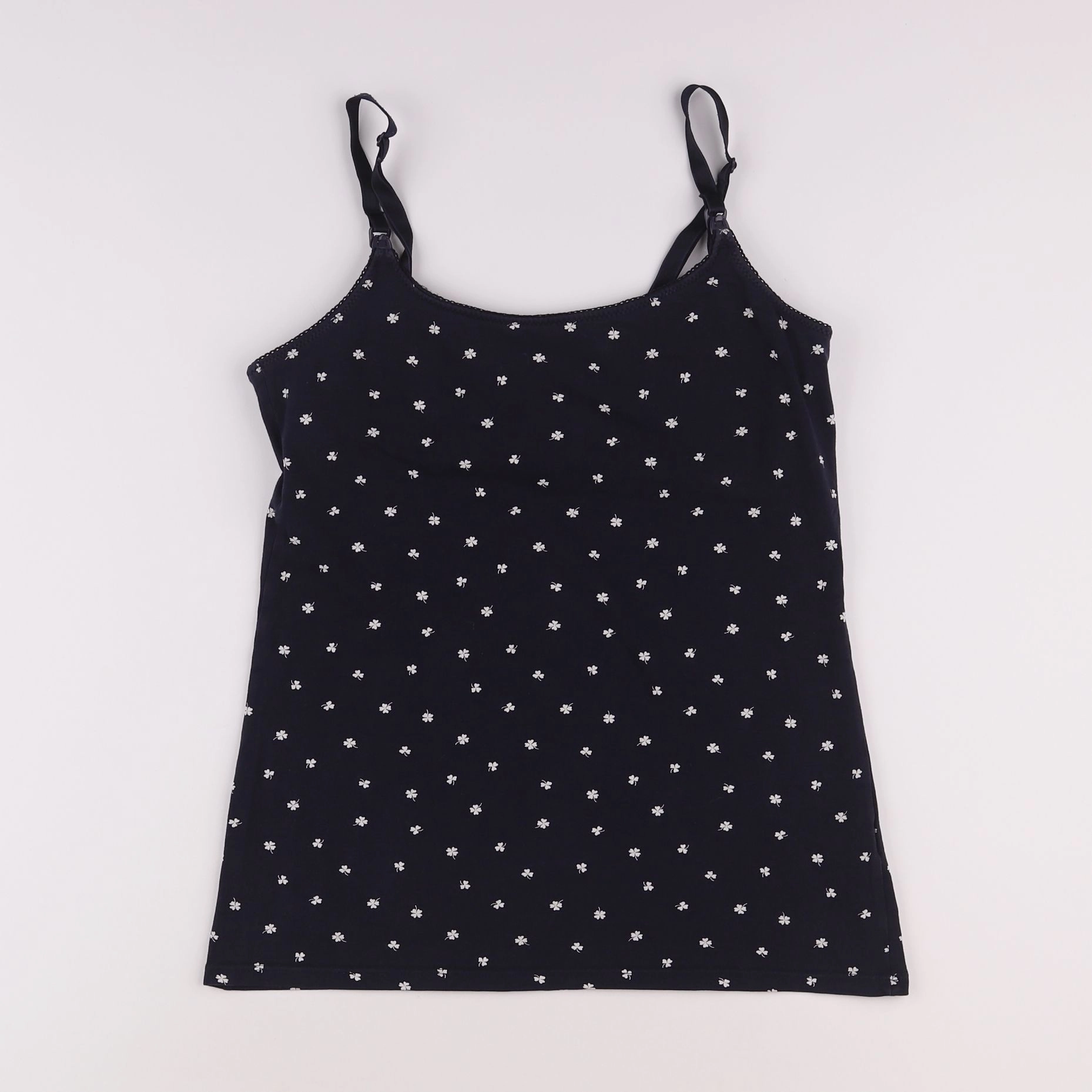 H&M - débardeur bleu - 36