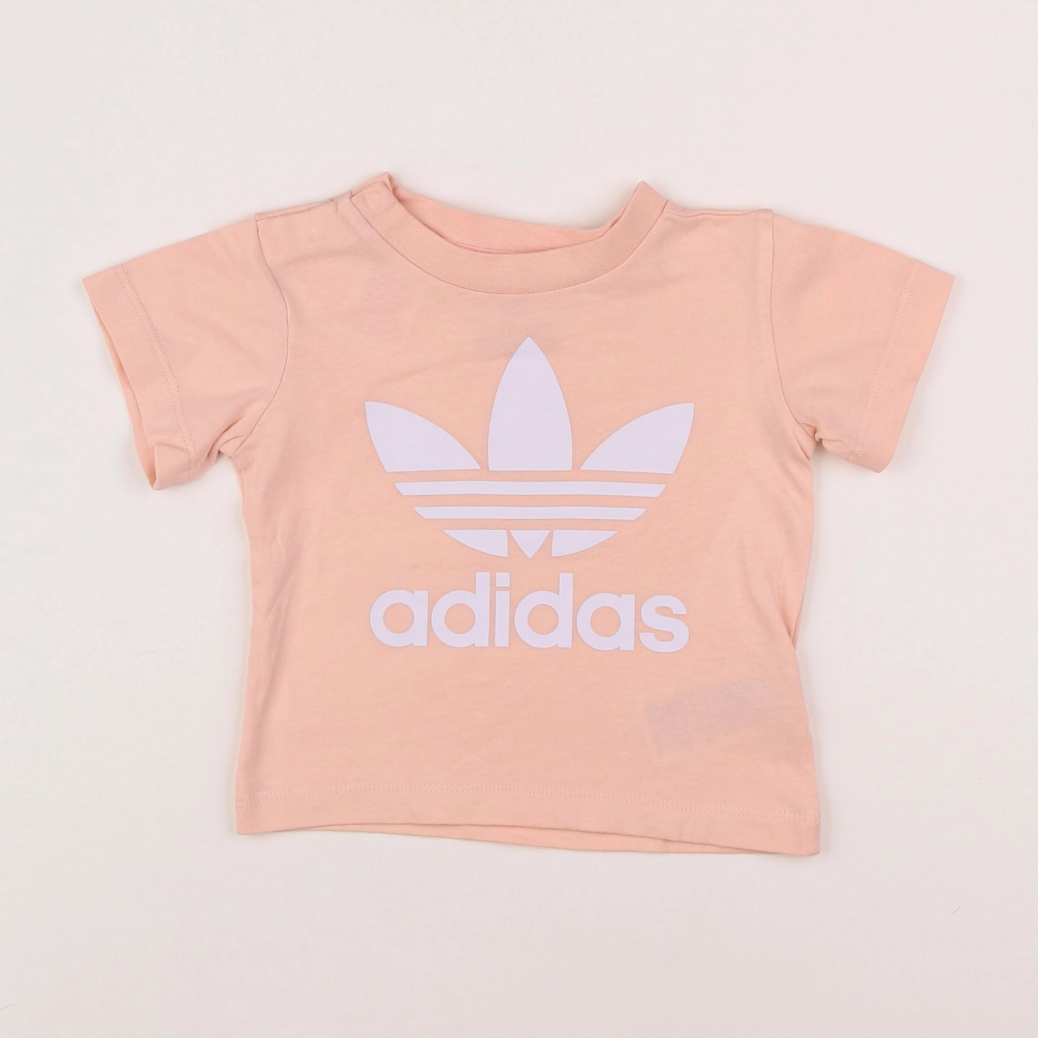 Adidas - tee-shirt rose - 9/12 mois