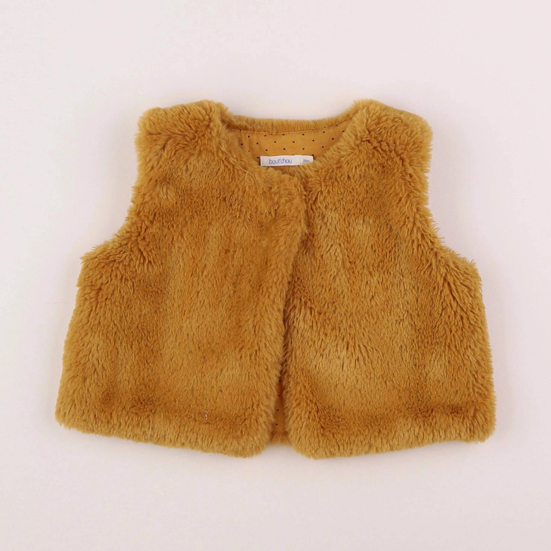 Boutchou - gilet marron - 18 mois