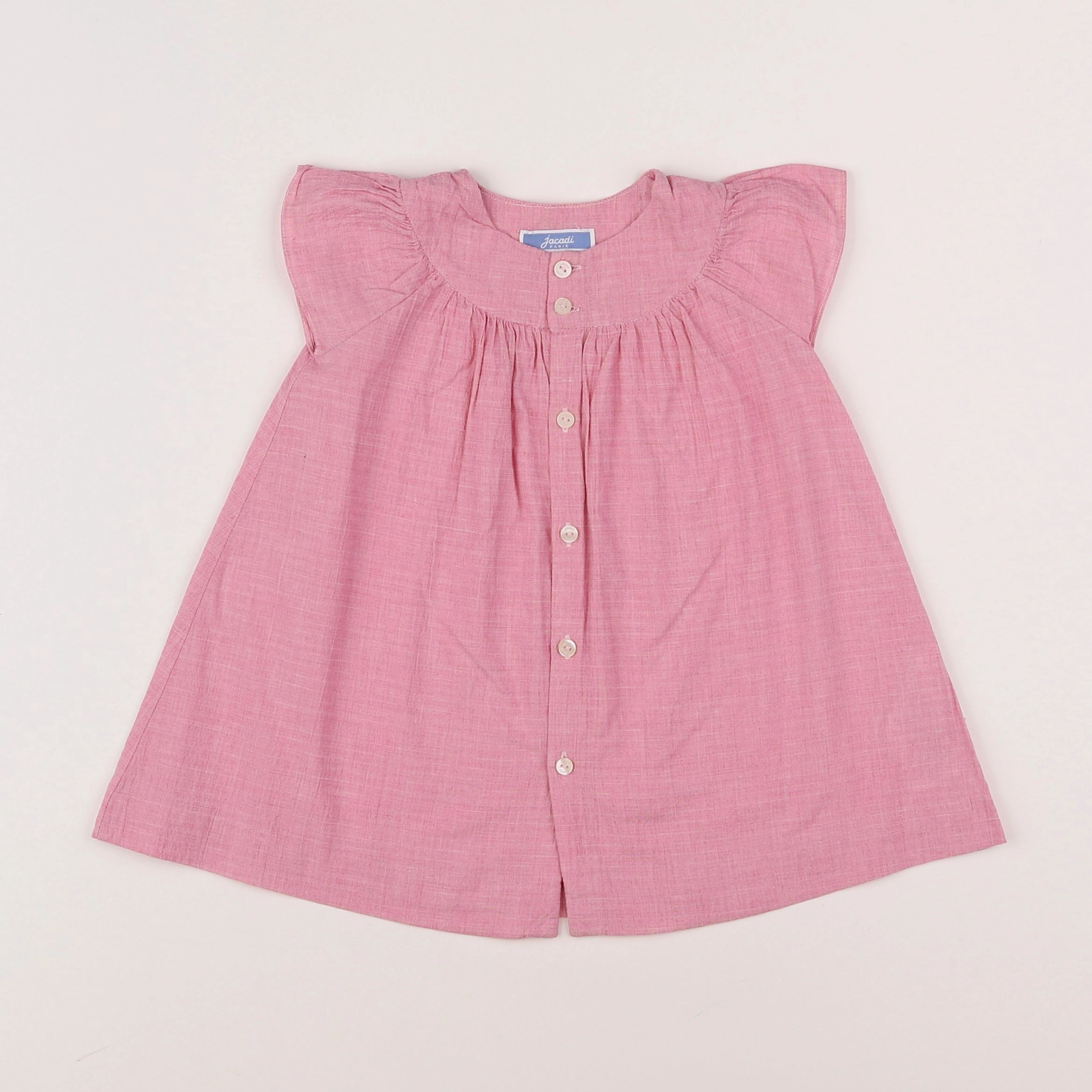 Jacadi - robe rose - 12 mois