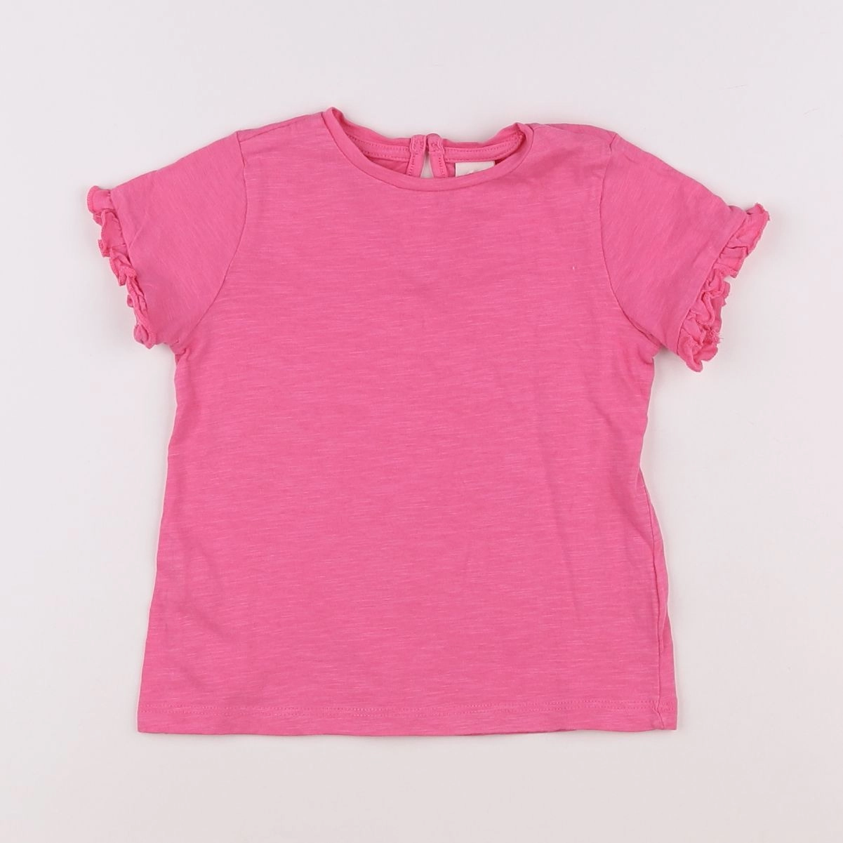 H&M - tee-shirt rose - 9/12 mois