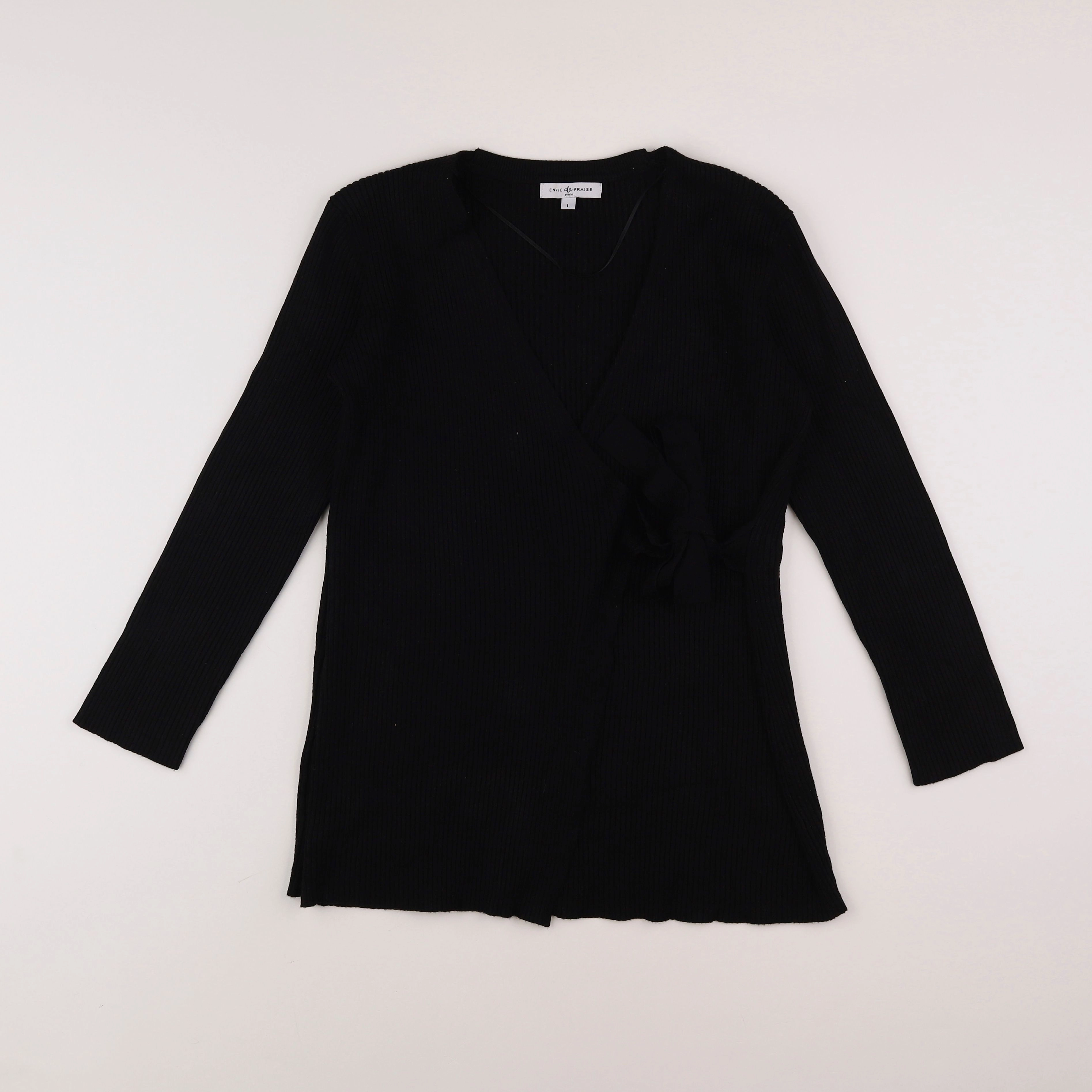Envie de fraise - tee-shirt allaitement, grossesse noir - 42 à 44