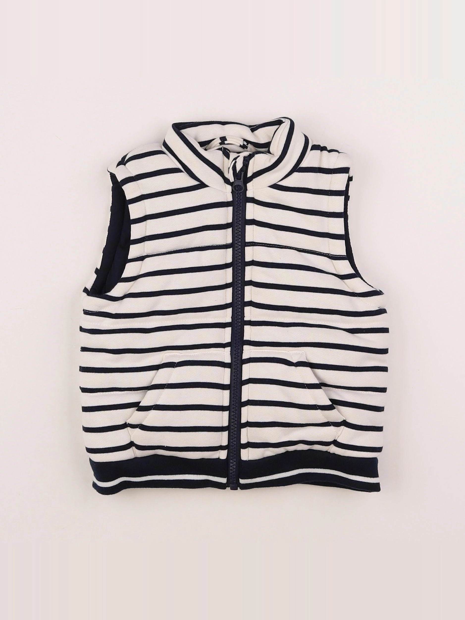 Boutchou - doudoune bleu, blanc - 18 mois