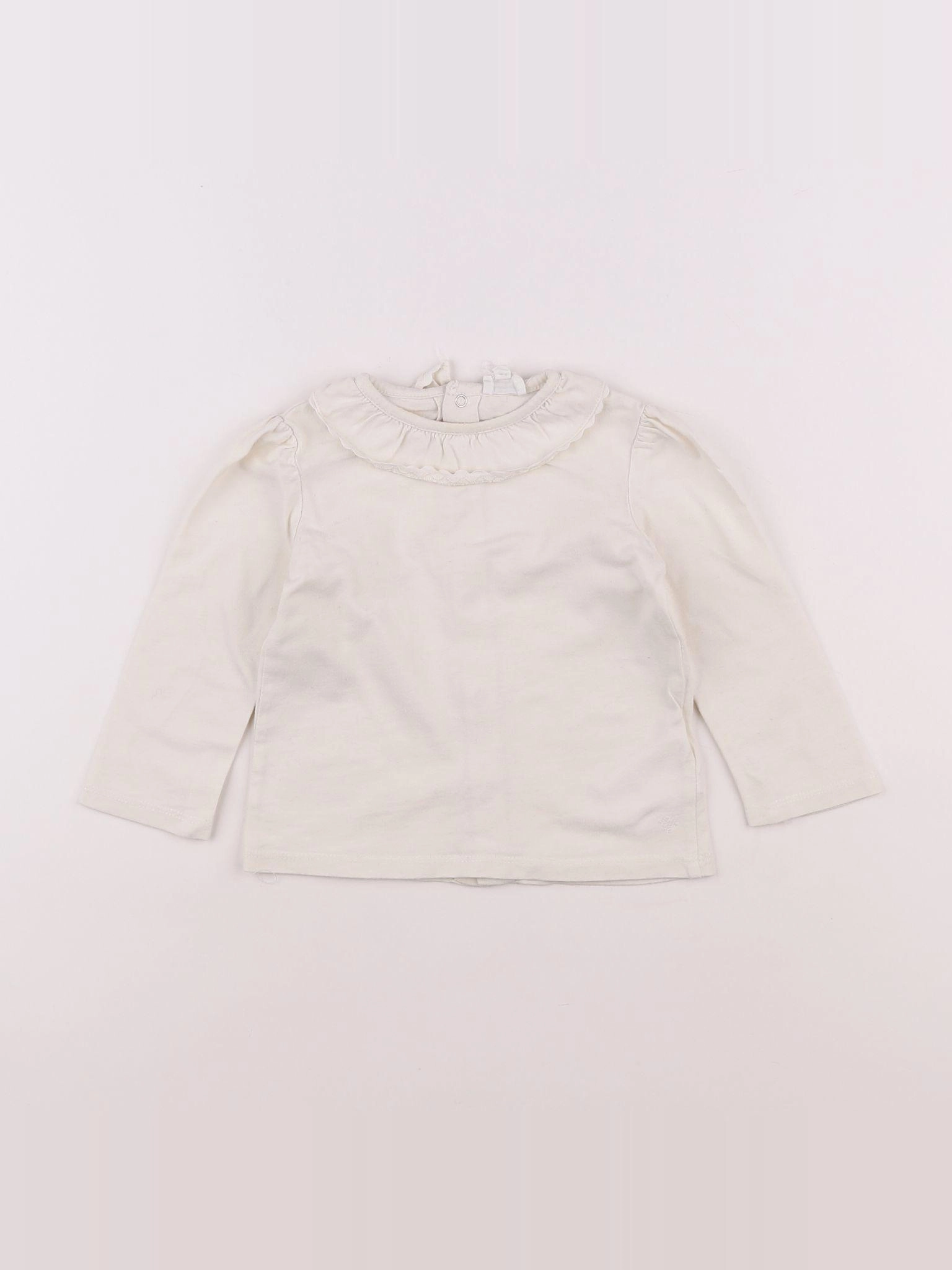 Cyrillus - tee-shirt beige - 18 mois