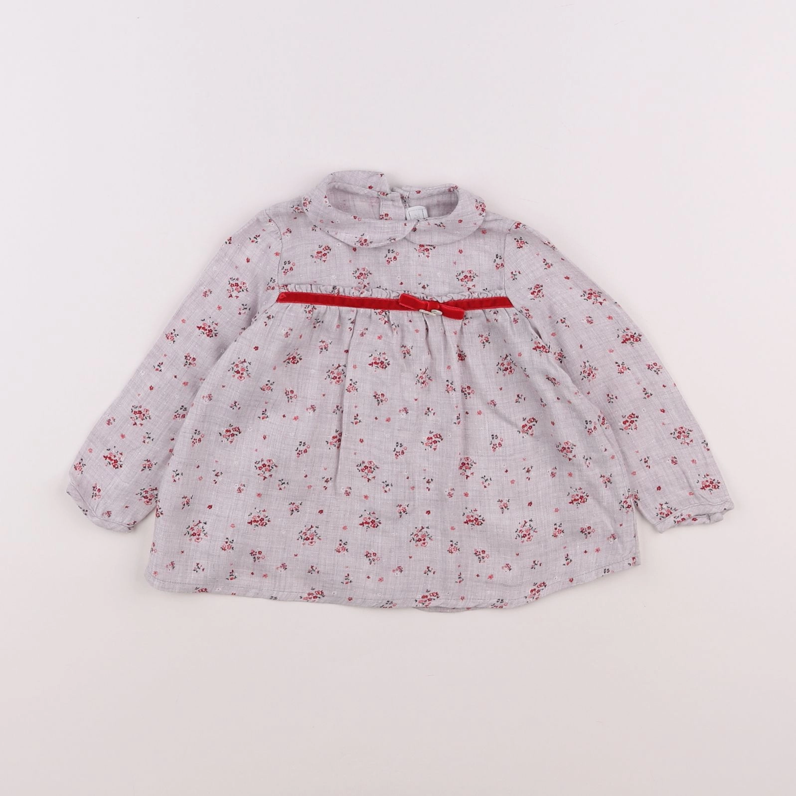 Tartine & Chocolat - blouse rose, rouge - 18 mois