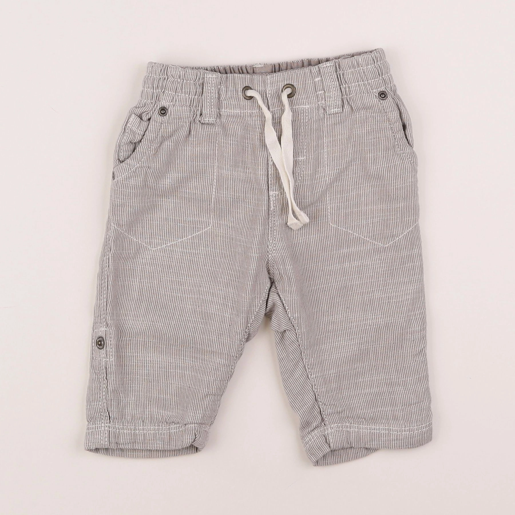 H&M - pantalon beige - 3/6 mois