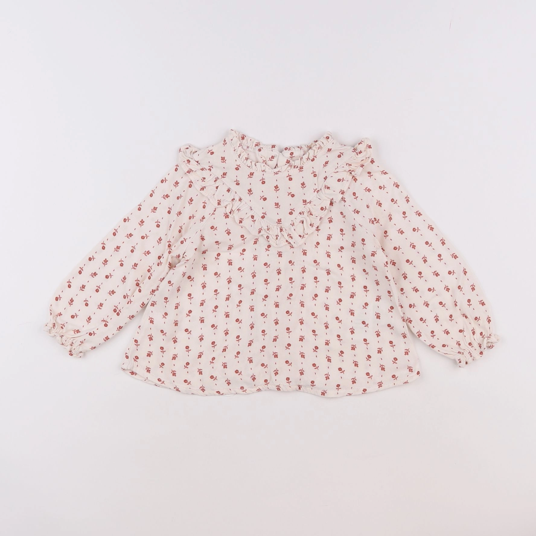 Vertbaudet - blouse rose - 18 mois