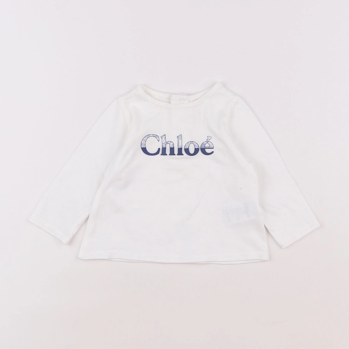 Chloé - tee-shirt blanc - 6 mois