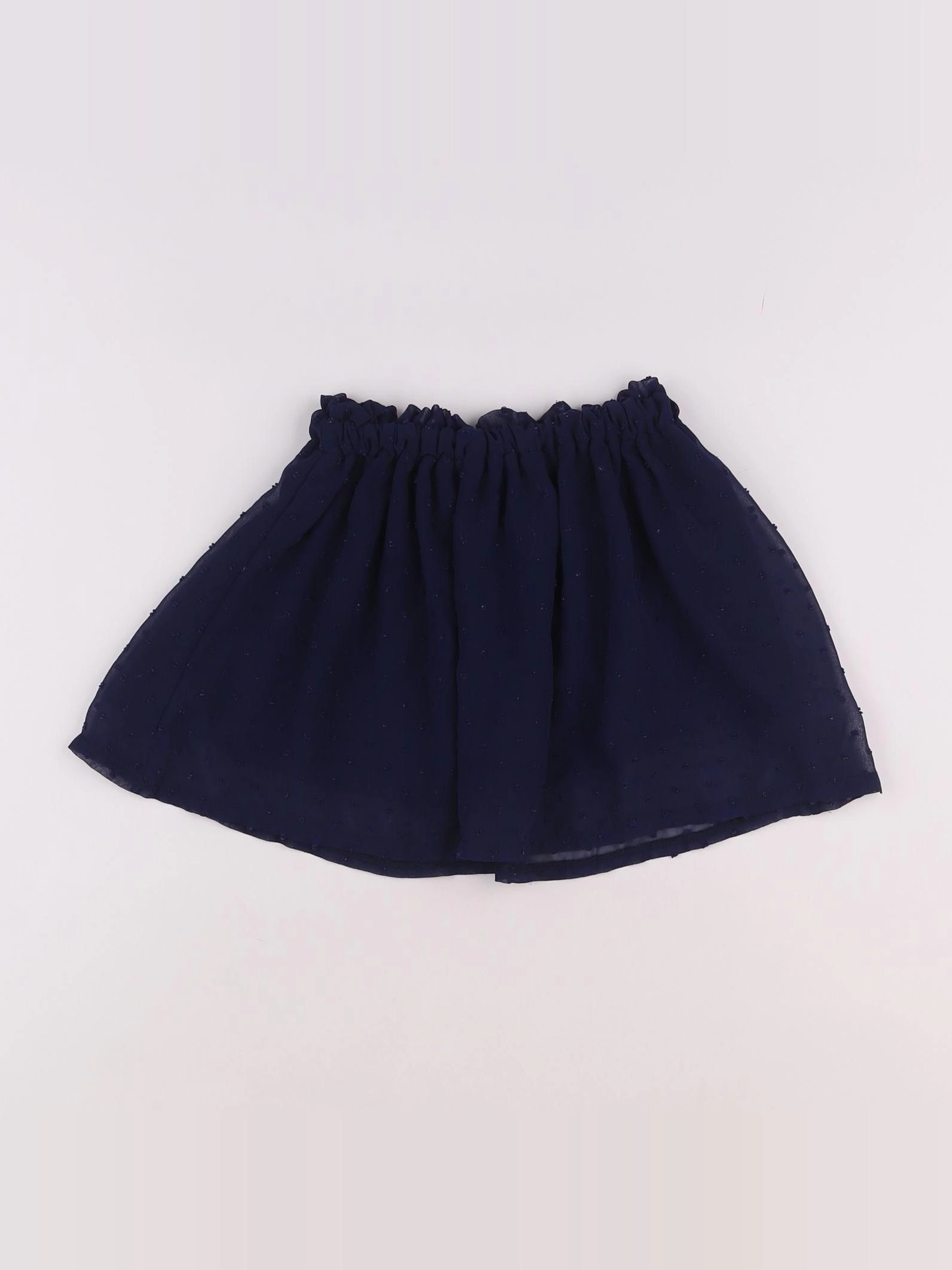 Little Cigogne - jupe bleu - 6 ans