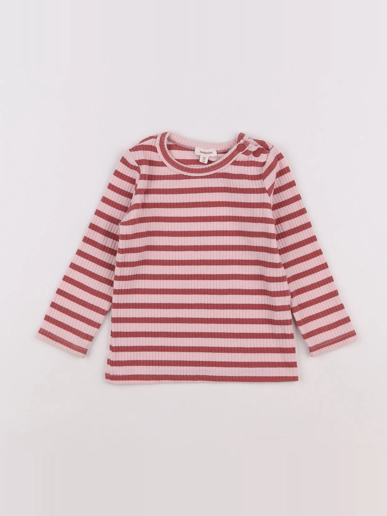 Catimini - tee-shirt rouge, rose - 12 mois