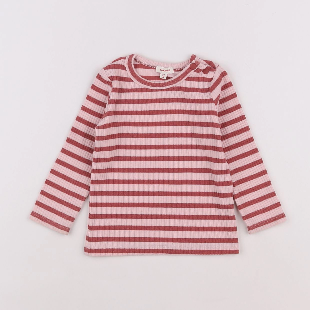 Catimini - tee-shirt rouge, rose - 12 mois