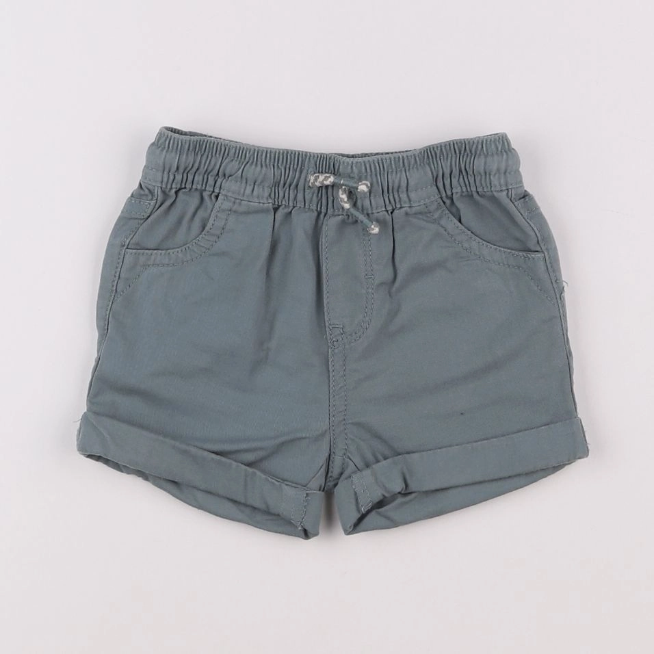 Vertbaudet - short vert - 12 mois
