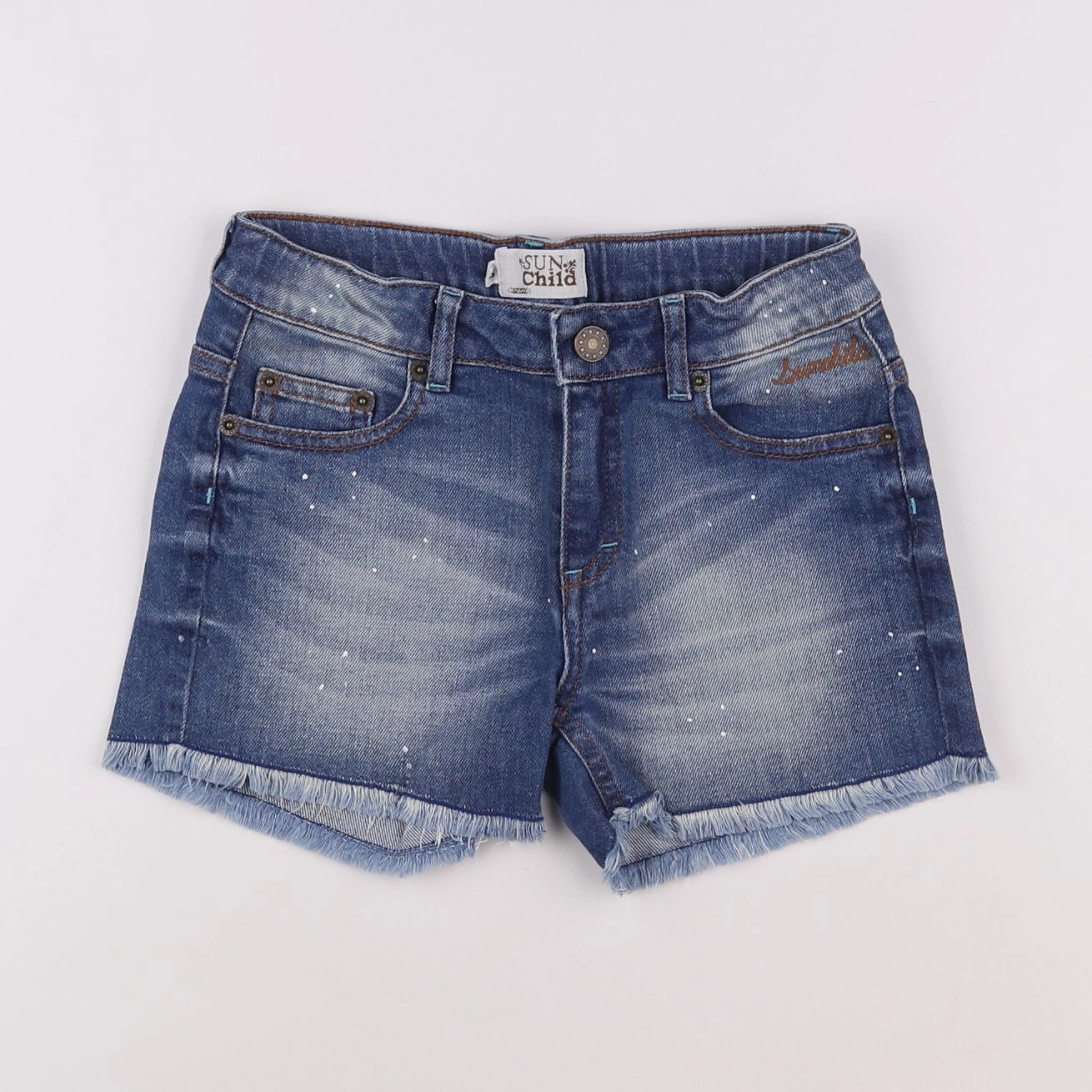 Sunchild - short bleu - 10 ans