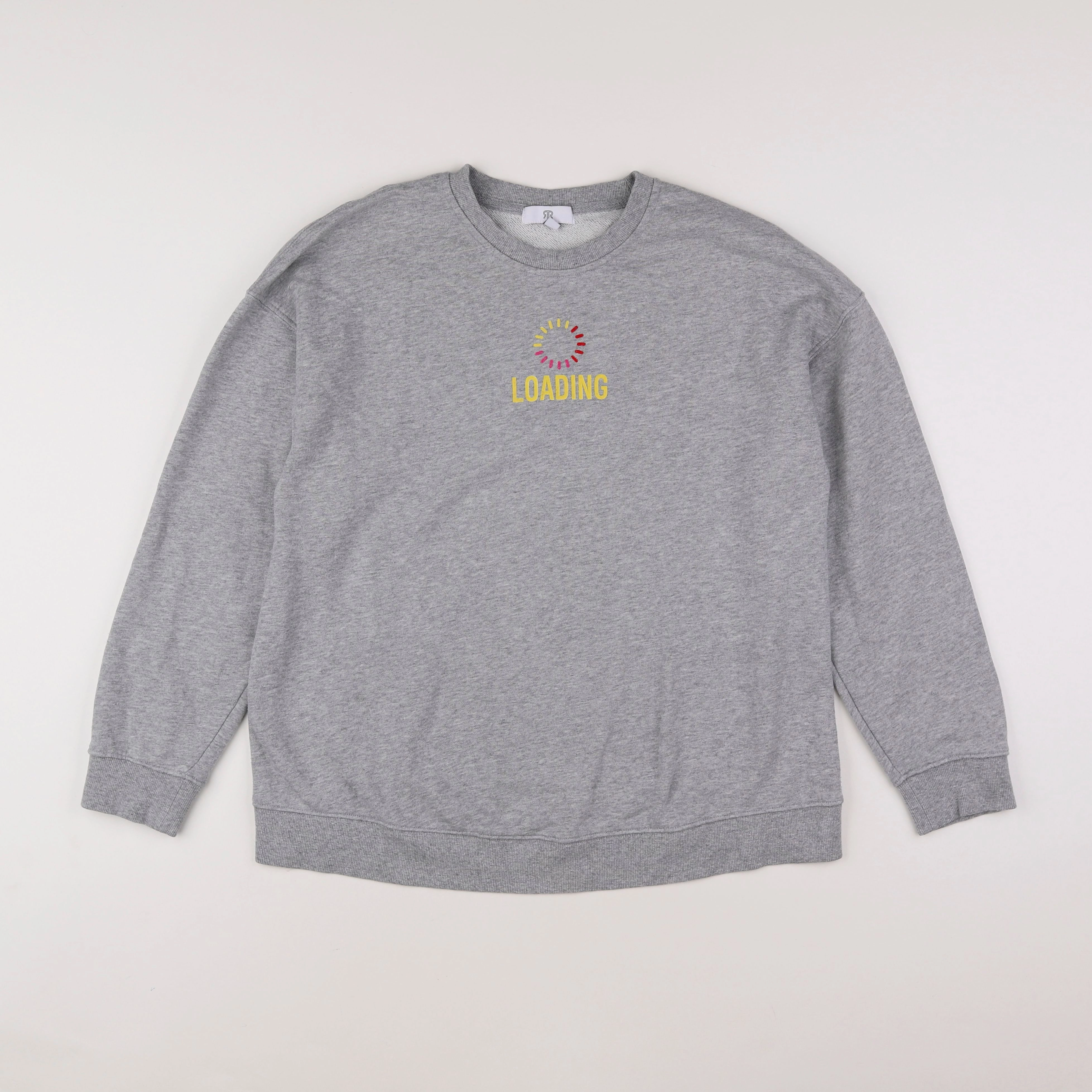 La Redoute - sweat gris - 14 ans