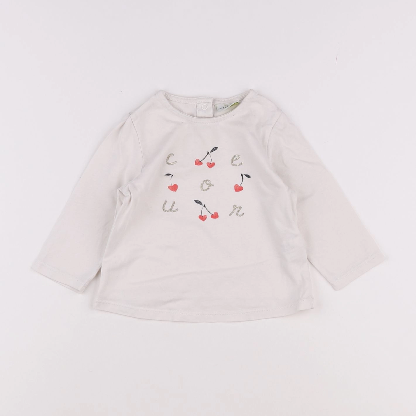 Tape à l'oeil - tee-shirt beige - 12 mois