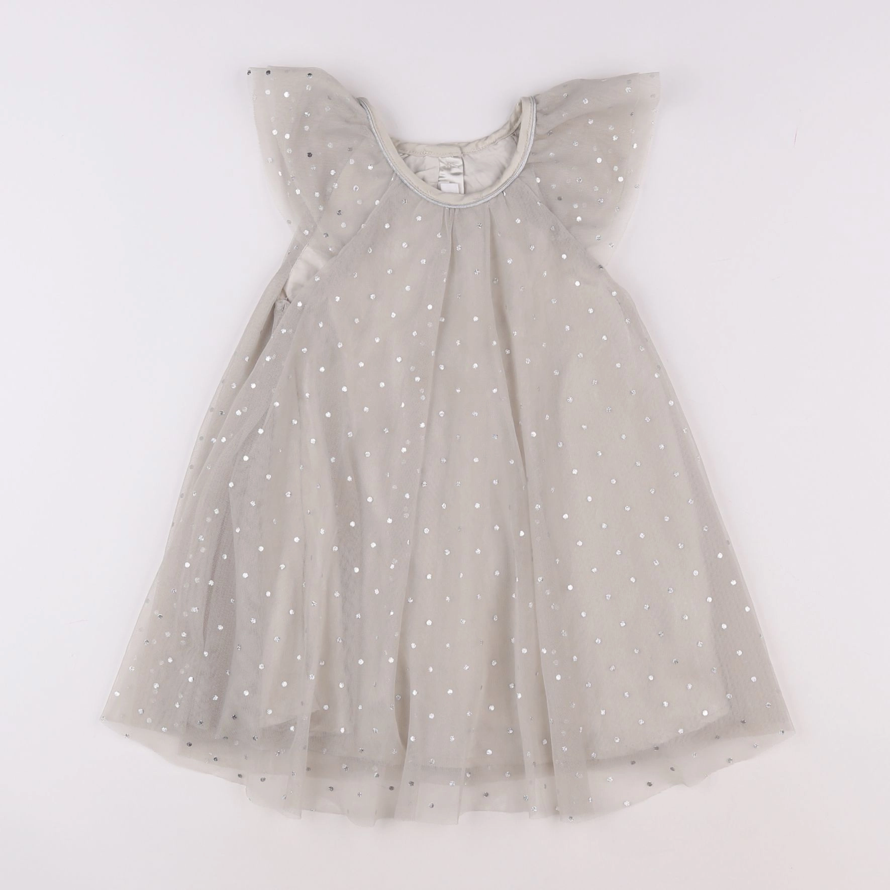 GAP - robe gris, argent - 18 mois à 2 ans