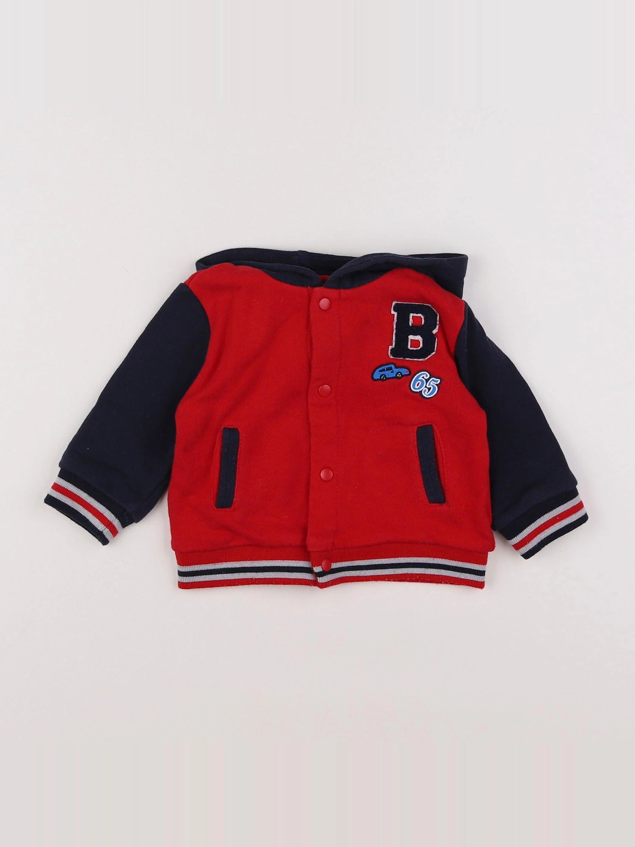 Boutchou - sweat rouge - 9 mois