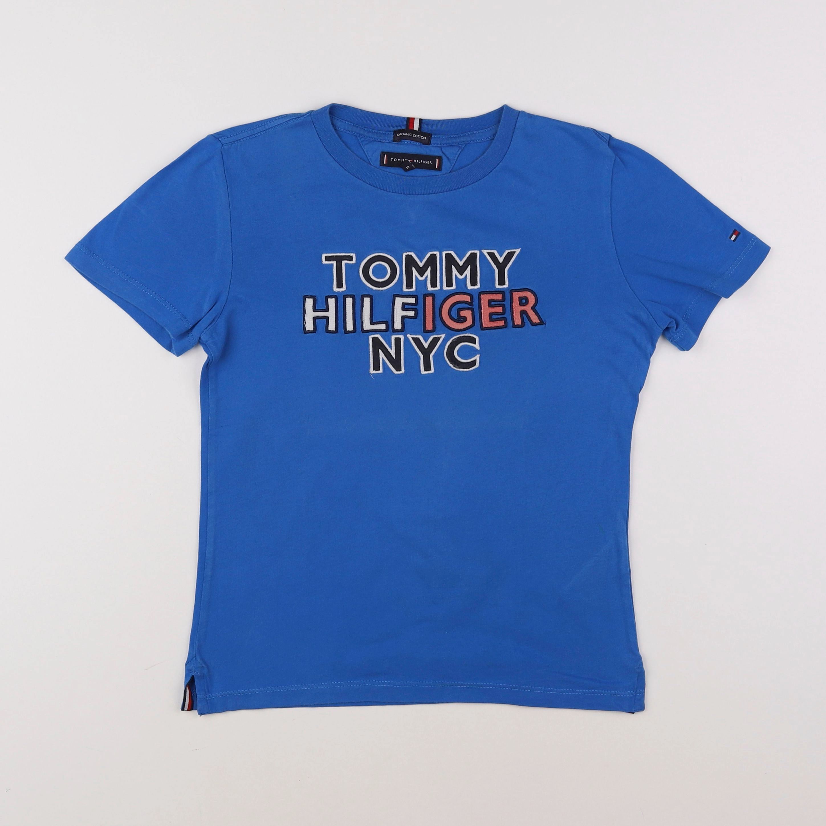 Tommy Hilfiger - tee-shirt bleu - 10 ans