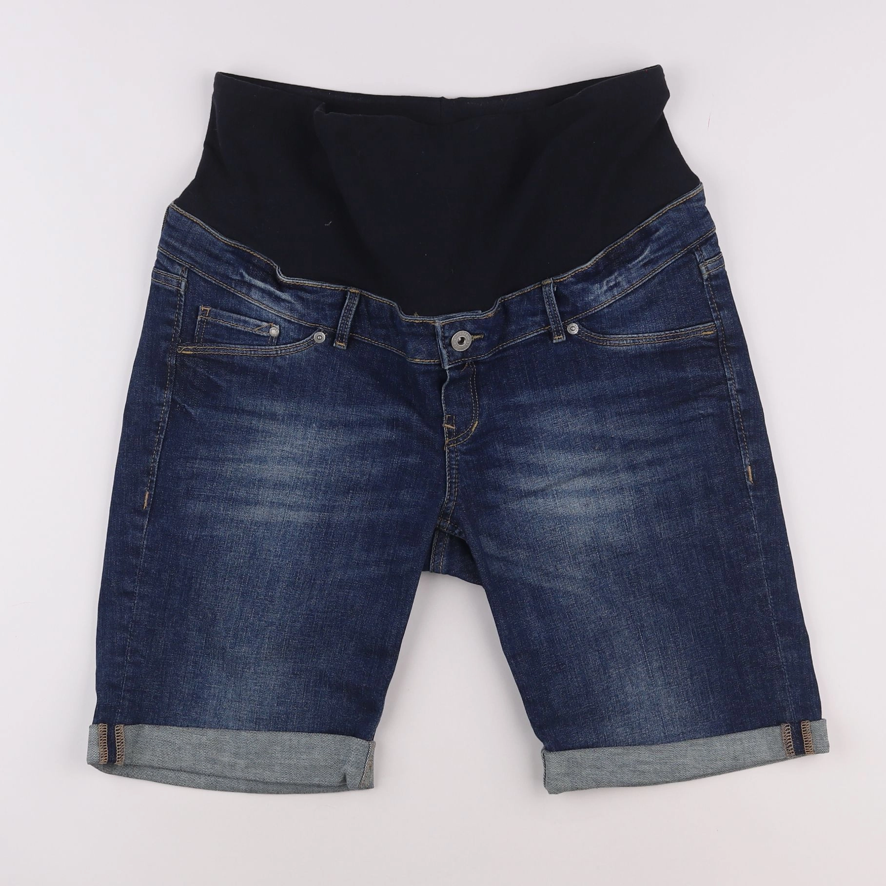 H&M - short grossesse bleu - 42
