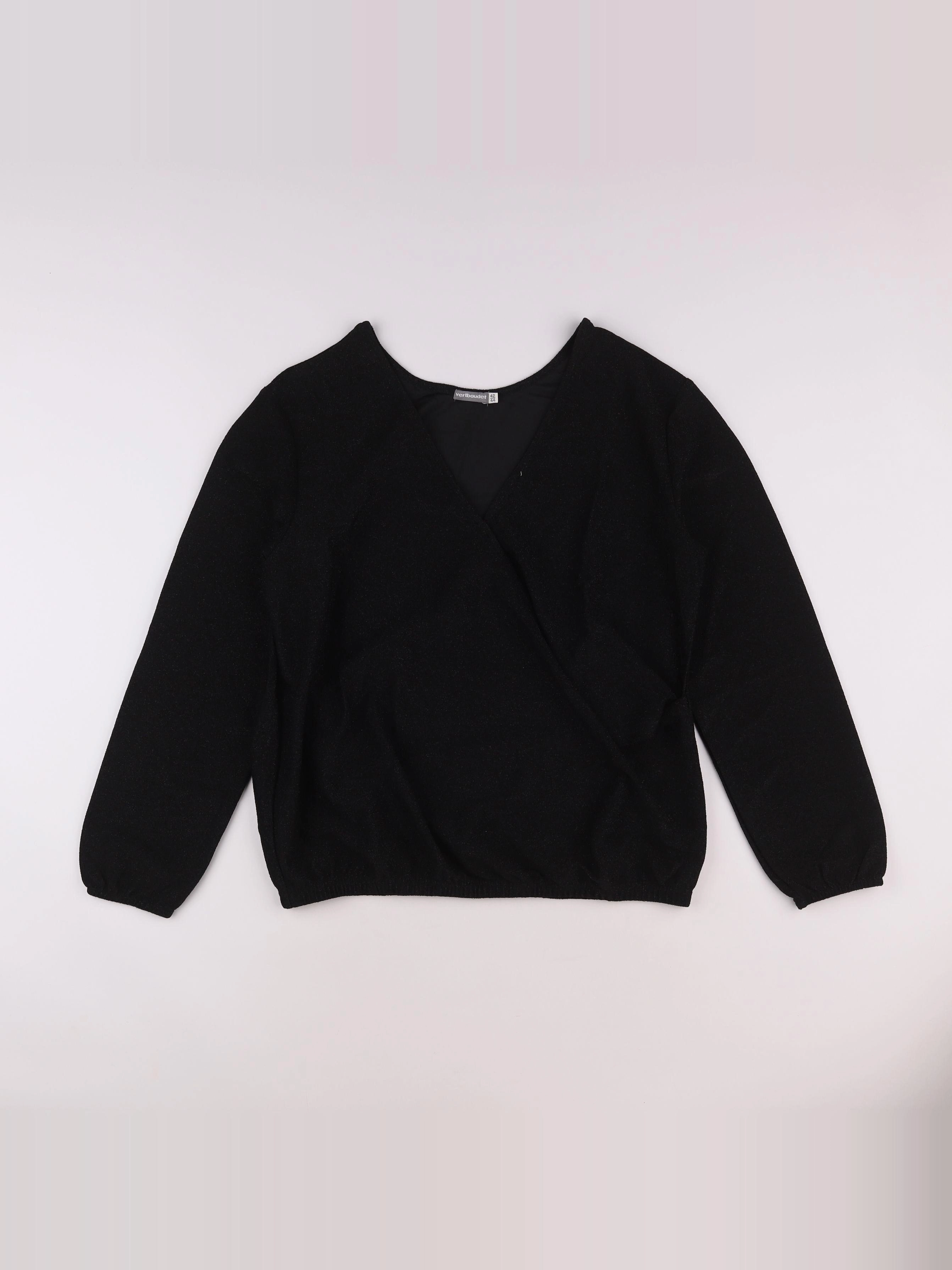 Vertbaudet - blouse allaitement noir - 42 à 44