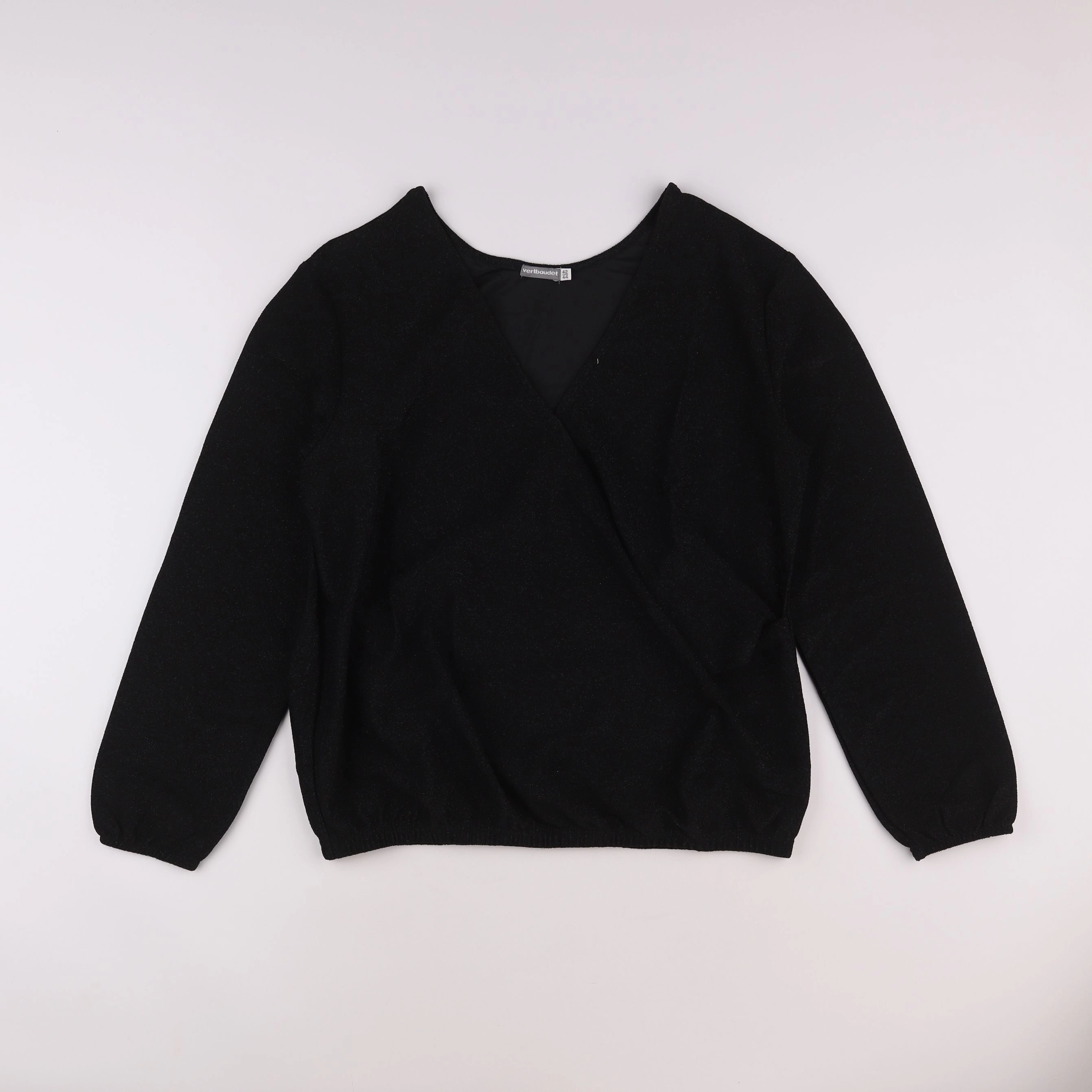 Vertbaudet - blouse allaitement noir - 42 à 44