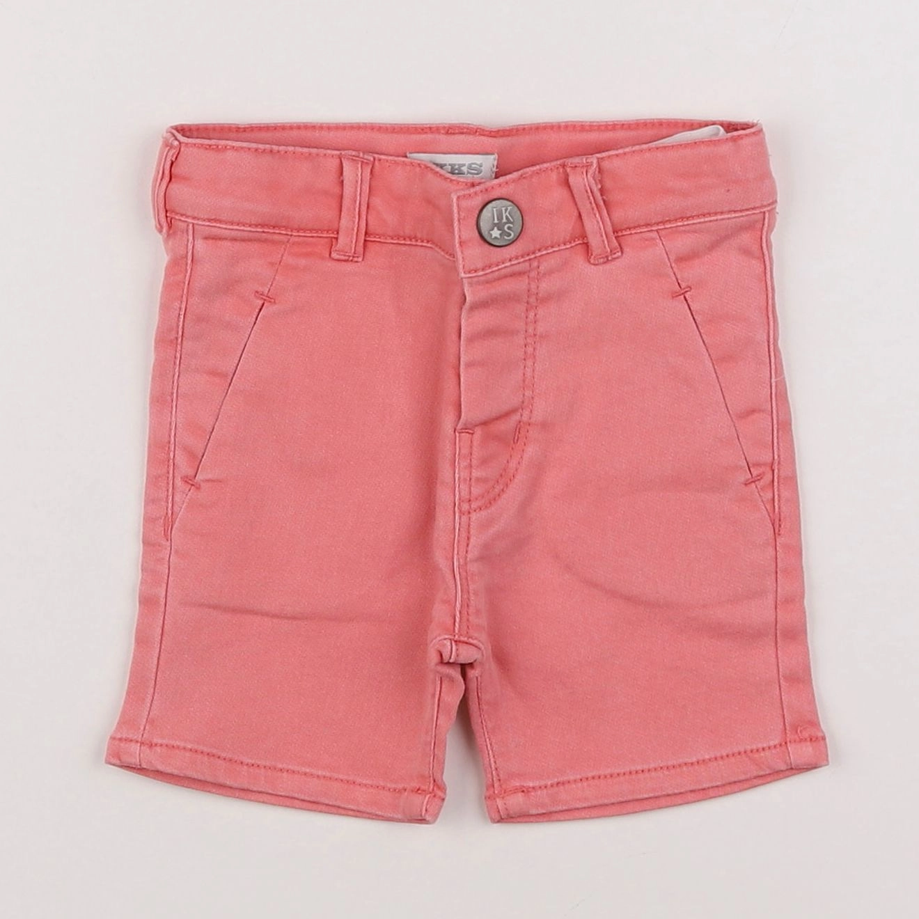 IKKS - short rouge - 3 mois