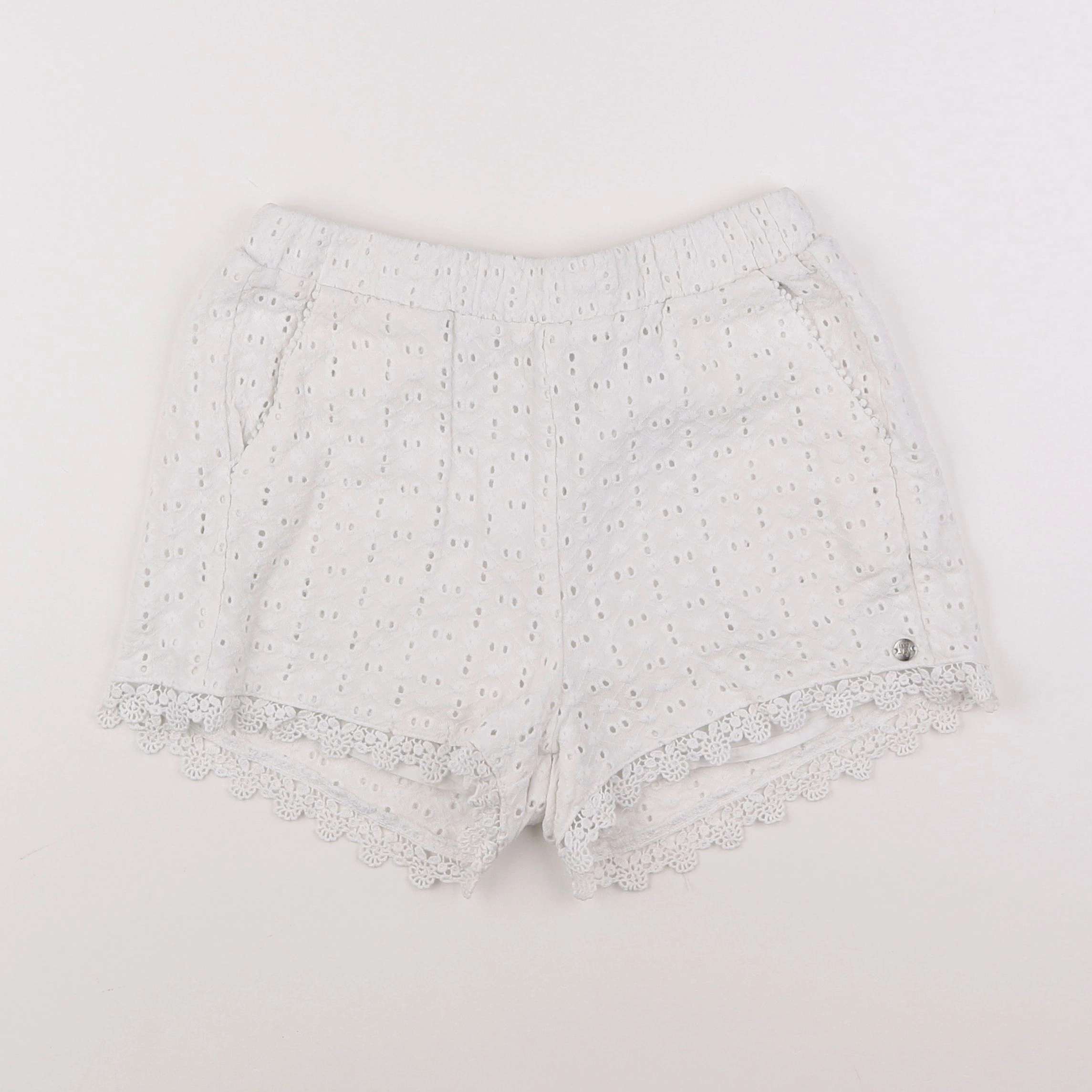 IKKS - short blanc - 12 ans