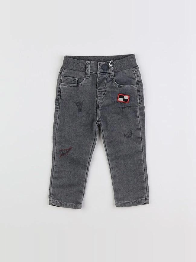 IKKS - pantalon gris - 12 mois