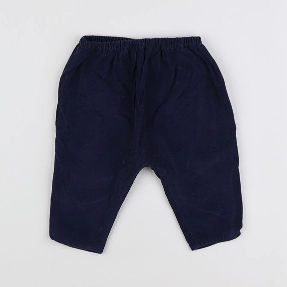 Cyrillus - pantalon bleu - 6 mois