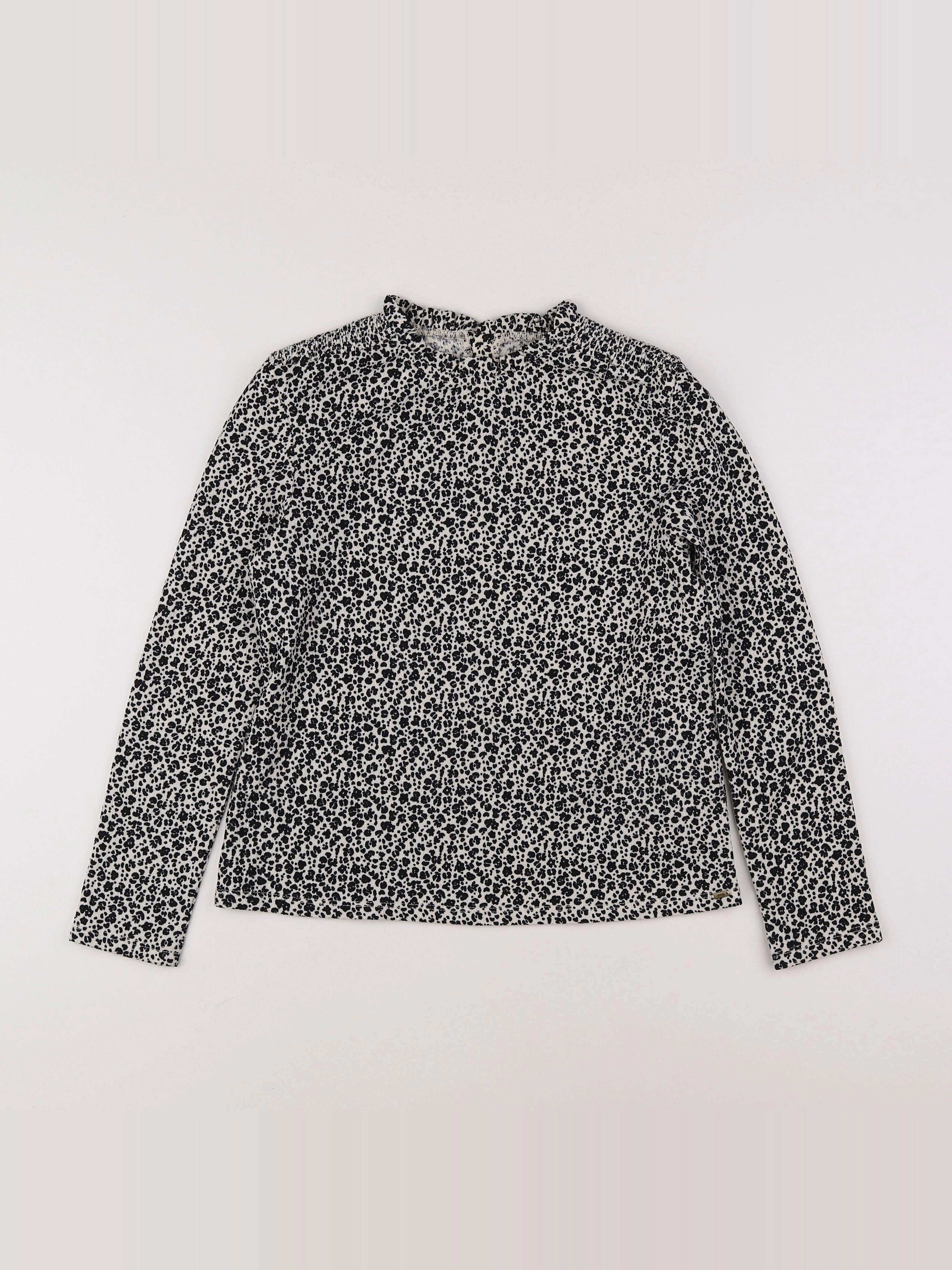 IKKS - tee-shirt noir - 10 ans