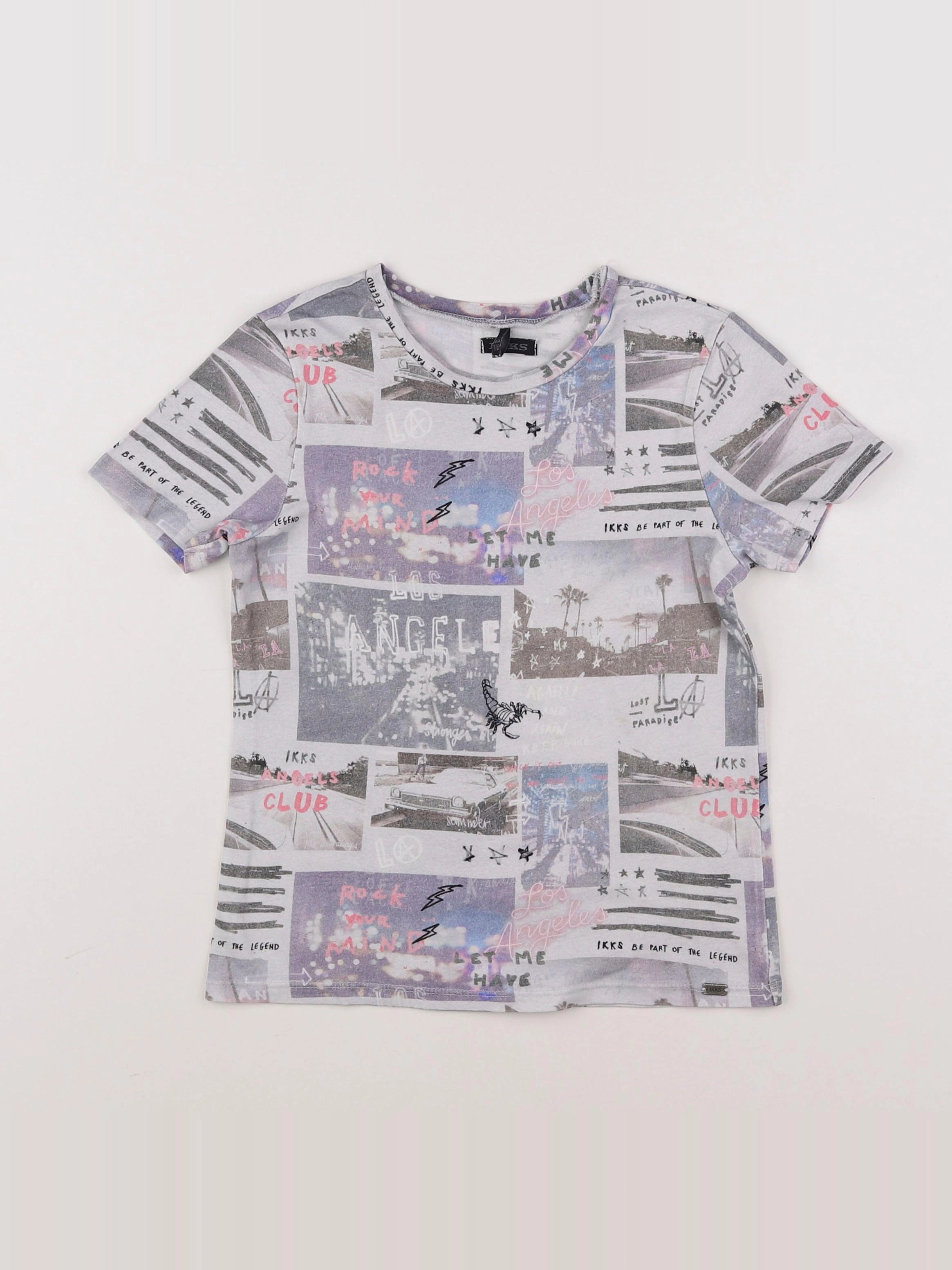 IKKS - tee-shirt multicolore - 6 ans