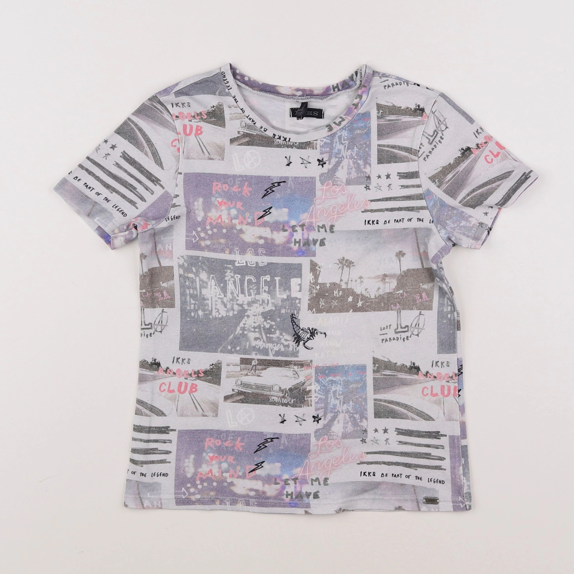 IKKS - tee-shirt multicolore - 6 ans