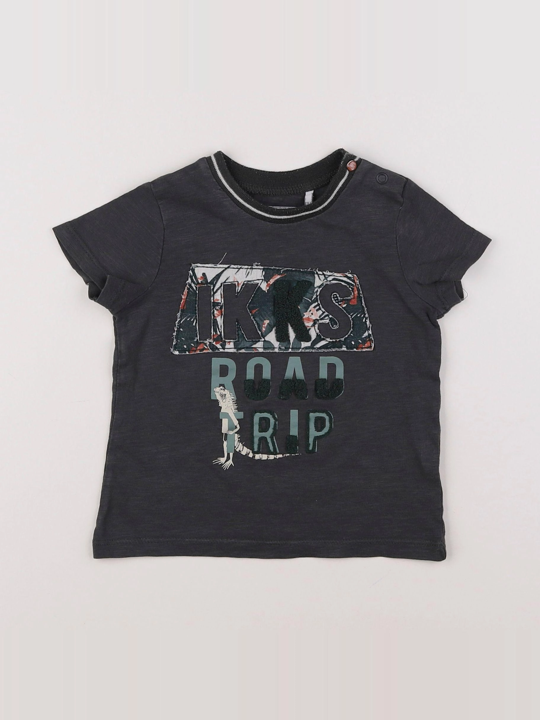 IKKS - tee-shirt vert - 12 mois